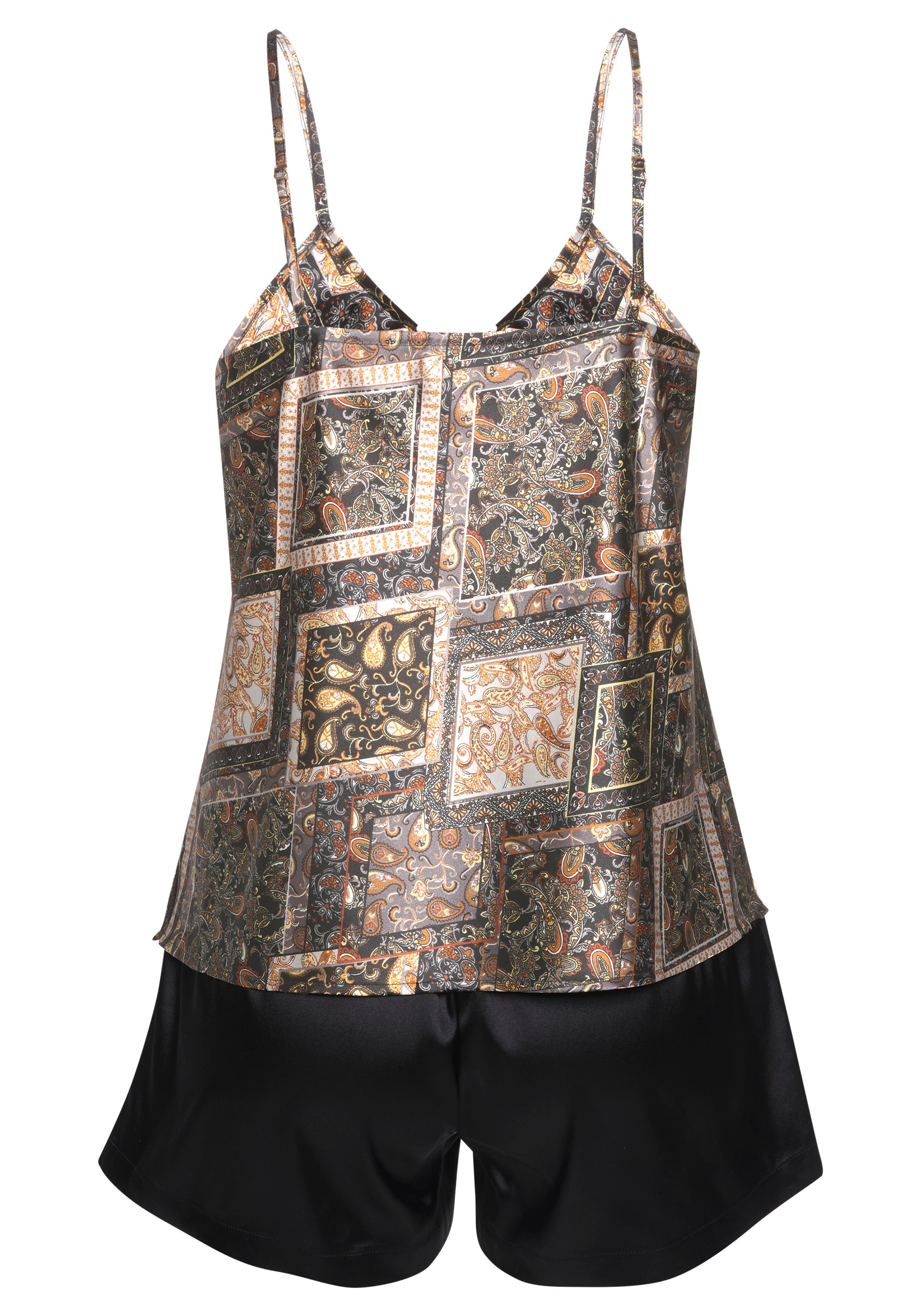 Thumbnail - LASCANA Shorty Set, 2 tlg. in edler Satin-Qualität