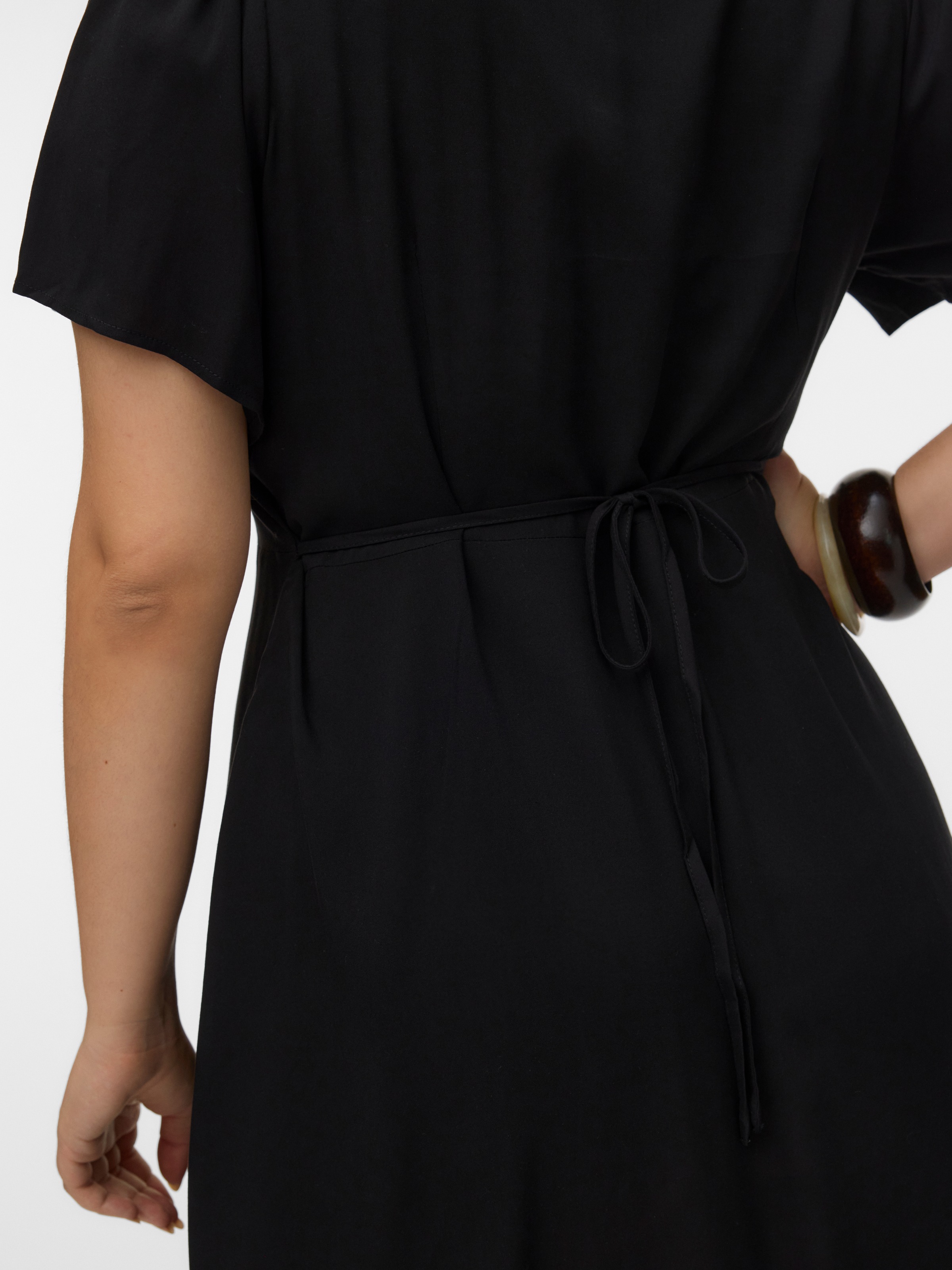 Vero Moda Curve Minikleid "VMCALBA SS SHORT DRESS WVN NOOS CUR" Viskose, re günstig online kaufen