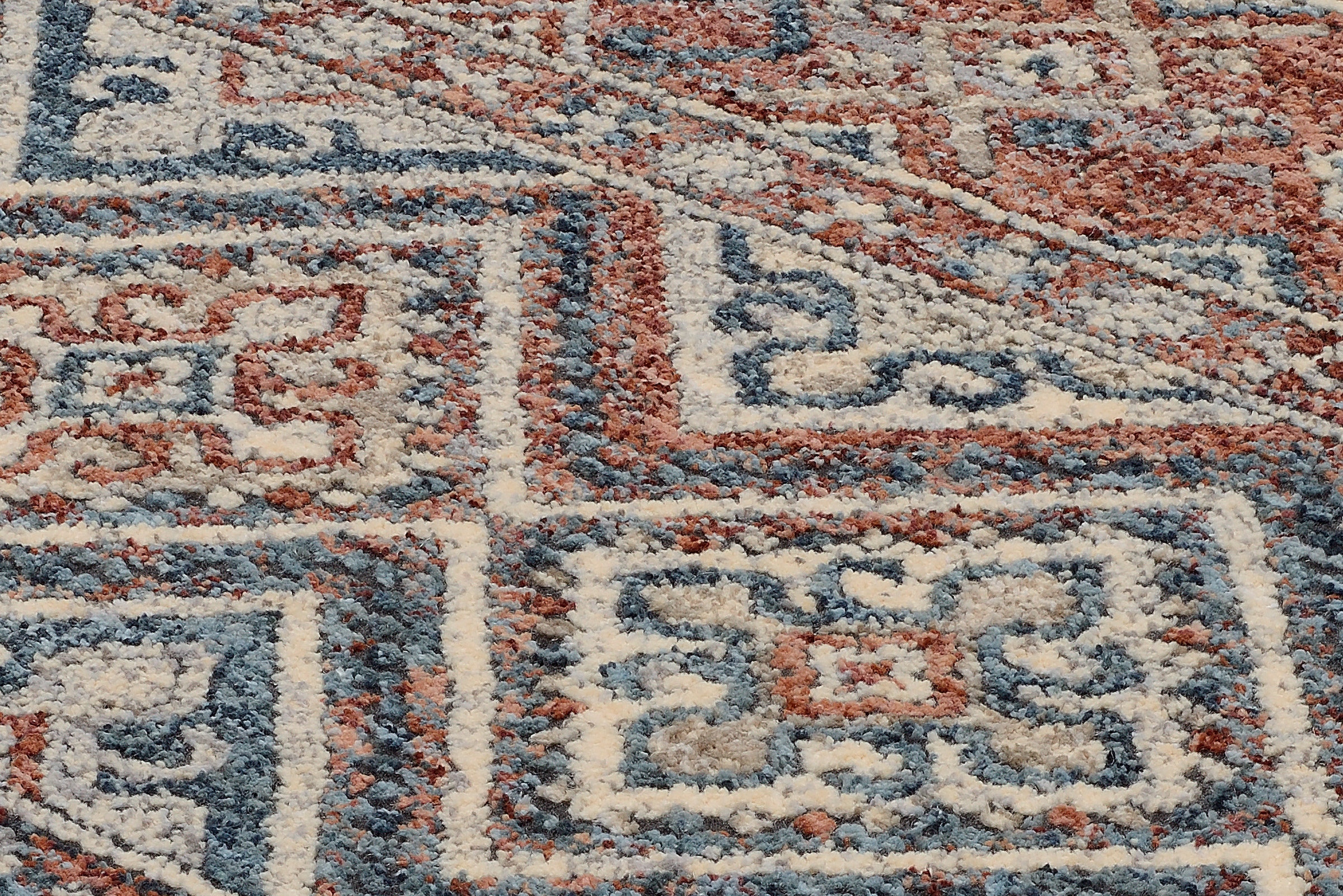 OCI DIE TEPPICHMARKE Teppich »GRAND FASHION 13«, rechteckig, 5 mm Höhe, Vintage Optik, feine Fransen, Wohnzimmer