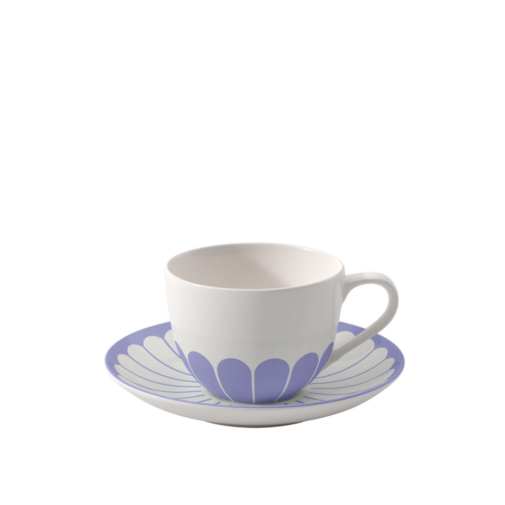 Villeroy & Boch Tasse "Kaffeetasse mit Untertasse Fleur Couleur 160 ml" günstig online kaufen