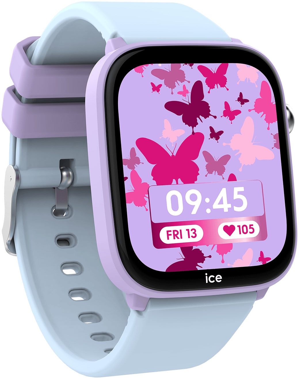 ice-watch Smartwatch »ICE smart junior 3.0 - Find My - 1.75«, Armbanduhr, Kinderuhr, Silikonarmband, Bluetooth, Geschenkidee,digital)