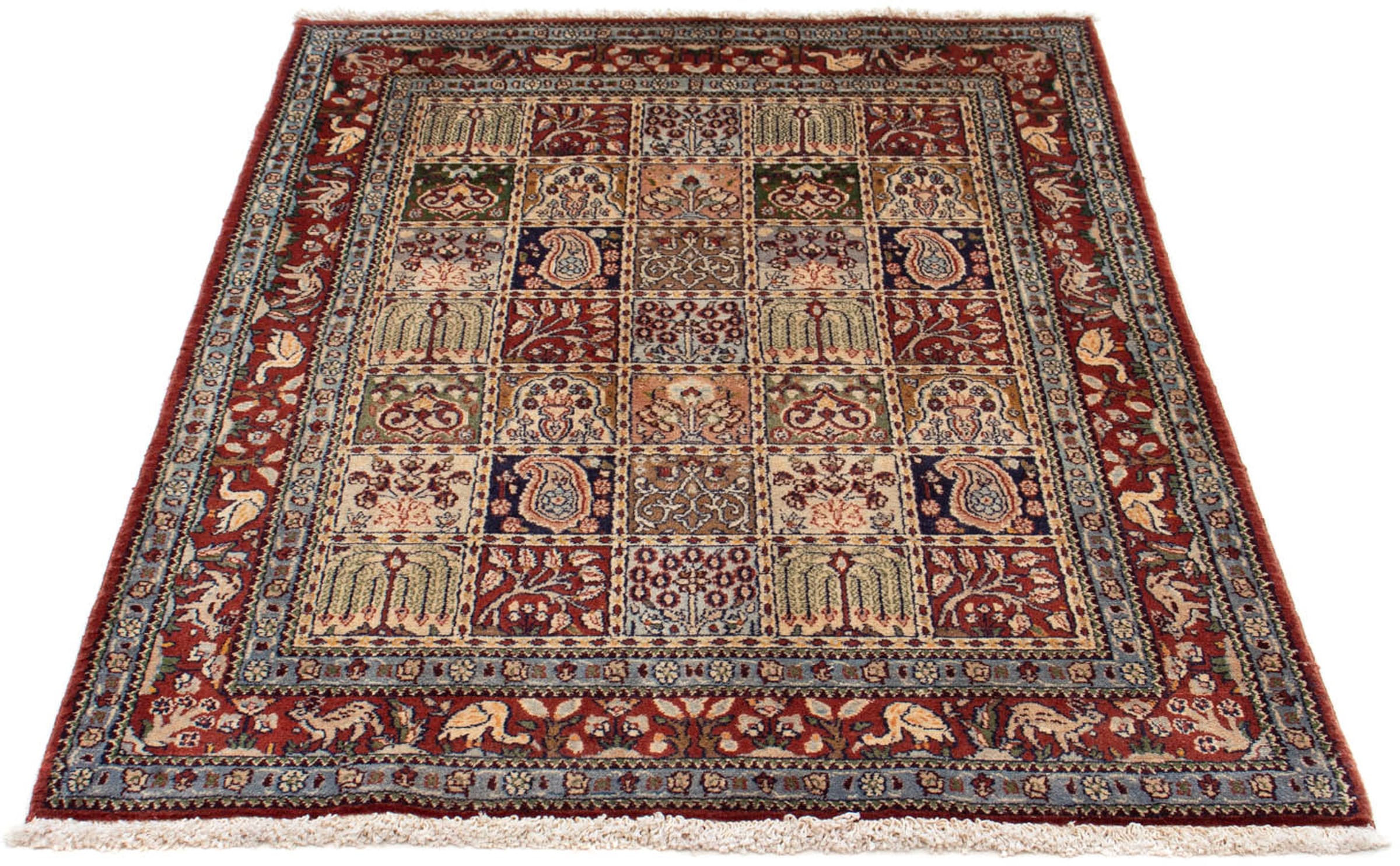 morgenland Orientteppich "Perser - Classic - 143 x 101 cm - mehrfarbig", rechteckig, 10 mm Höhe, Wohnzimmer, Handgeknüpf