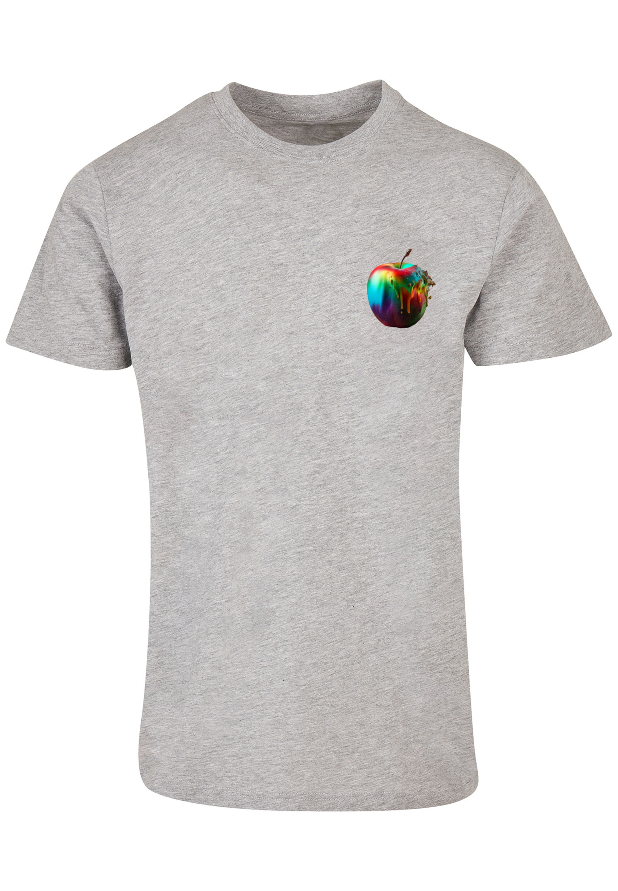 F4NT4STIC T-Shirt "Colorfood Collection - Rainbow Apple" Print günstig online kaufen