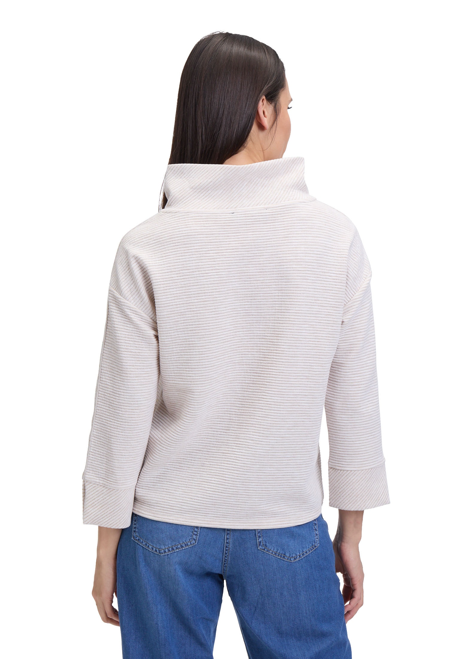 Betty Barclay Sweatshirt »Betty Barclay Sweatshirt mit Rippenstruktur«, Material