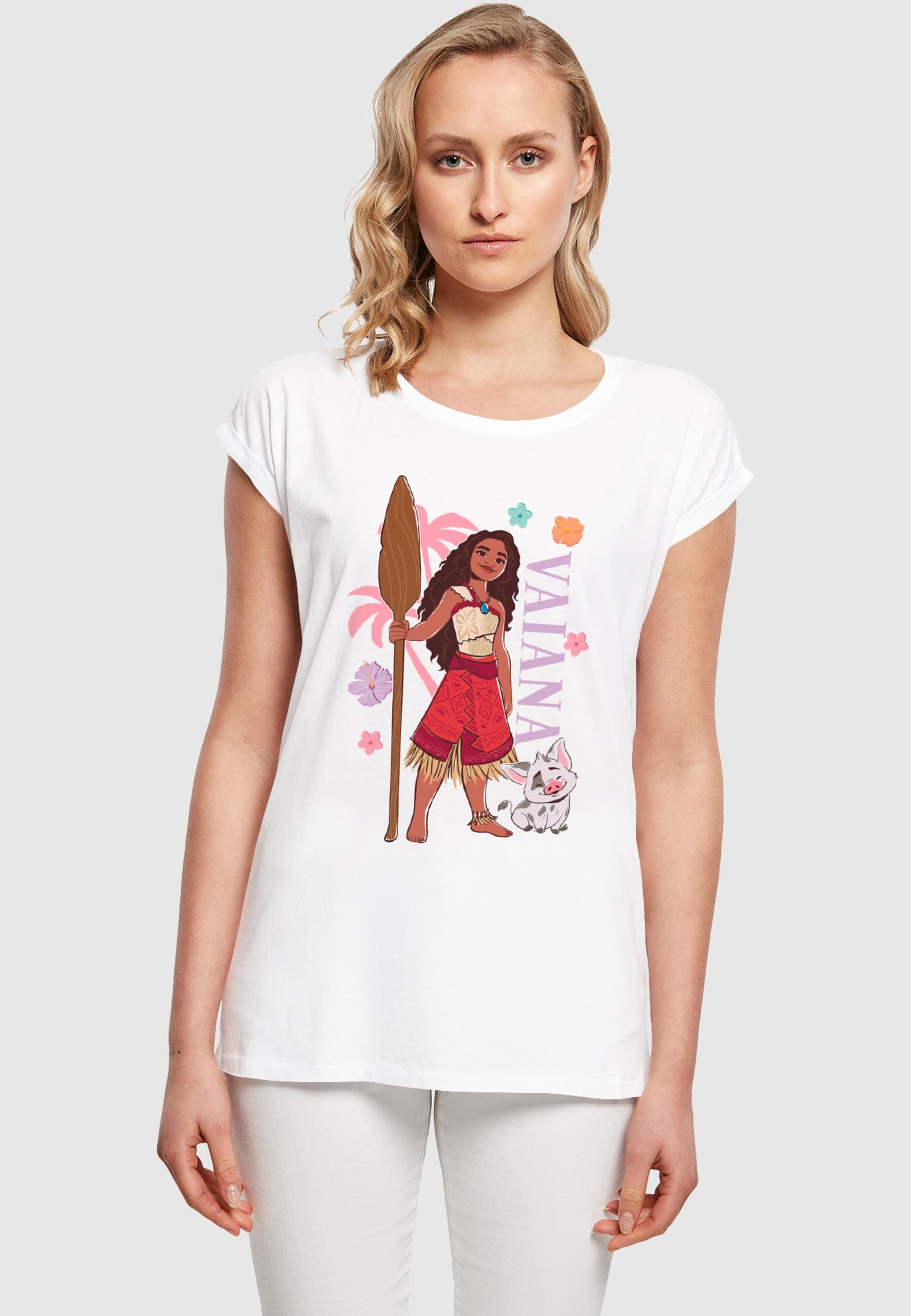ABSOLUTE CULT T-Shirt »ABSOLUTE CULT Ladies Moana - Moana And Pua T-Shirt«, (1 tlg.)