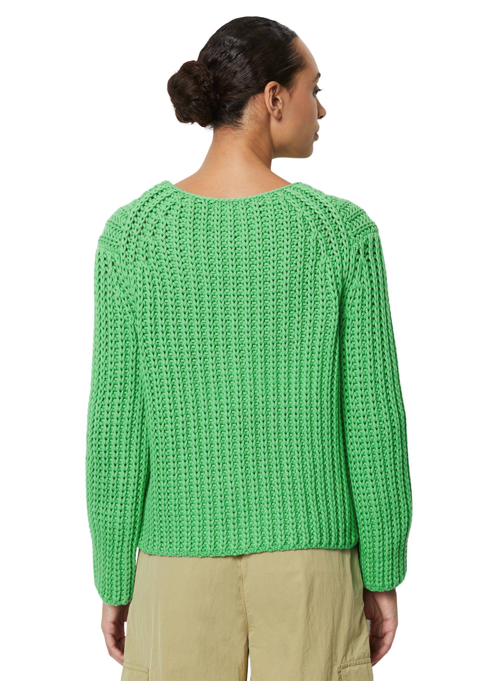 Marc O'Polo Strickpullover »aus Bändchengarn gestrickt«