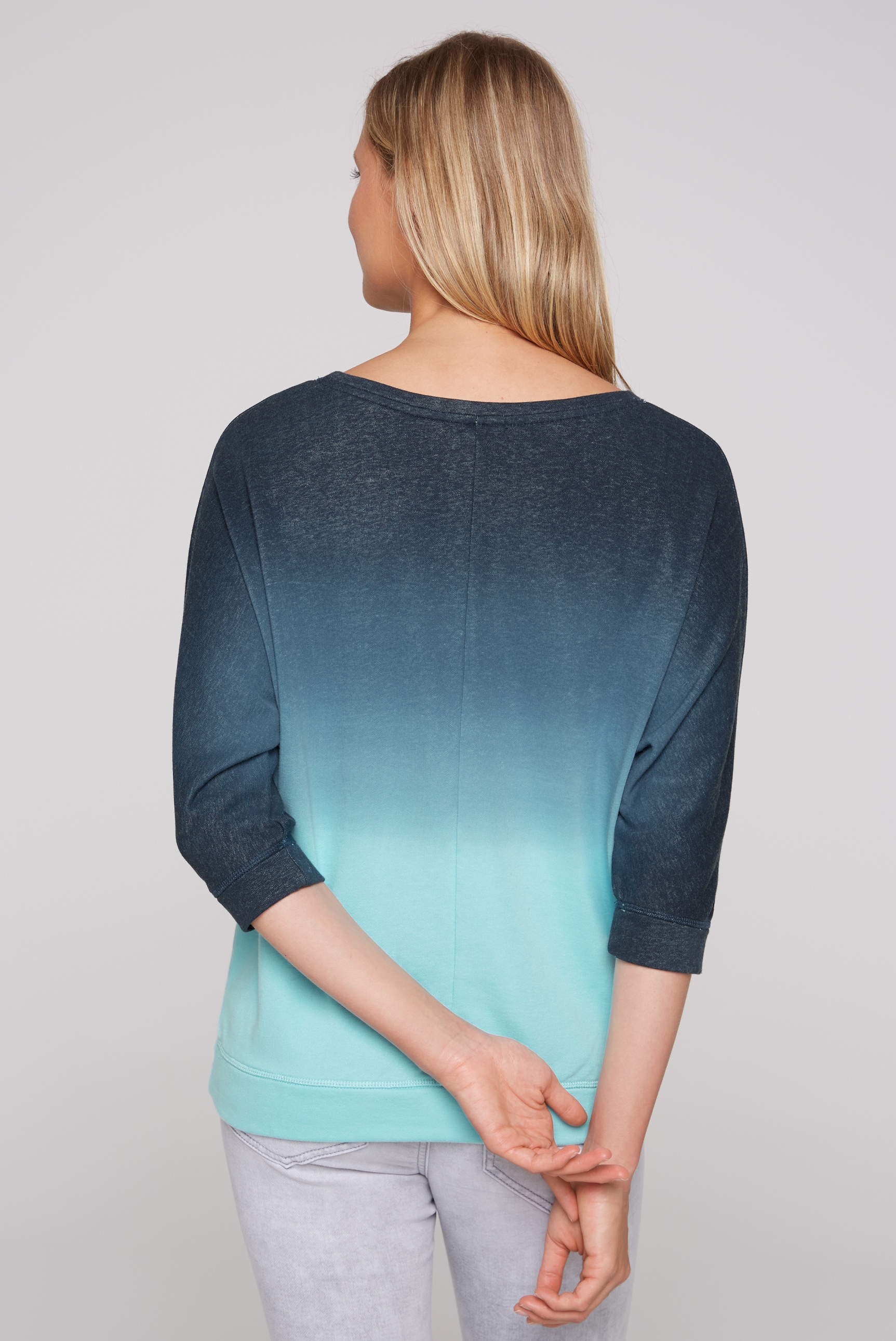 SOCCX Sweater, mit elastischem Saum