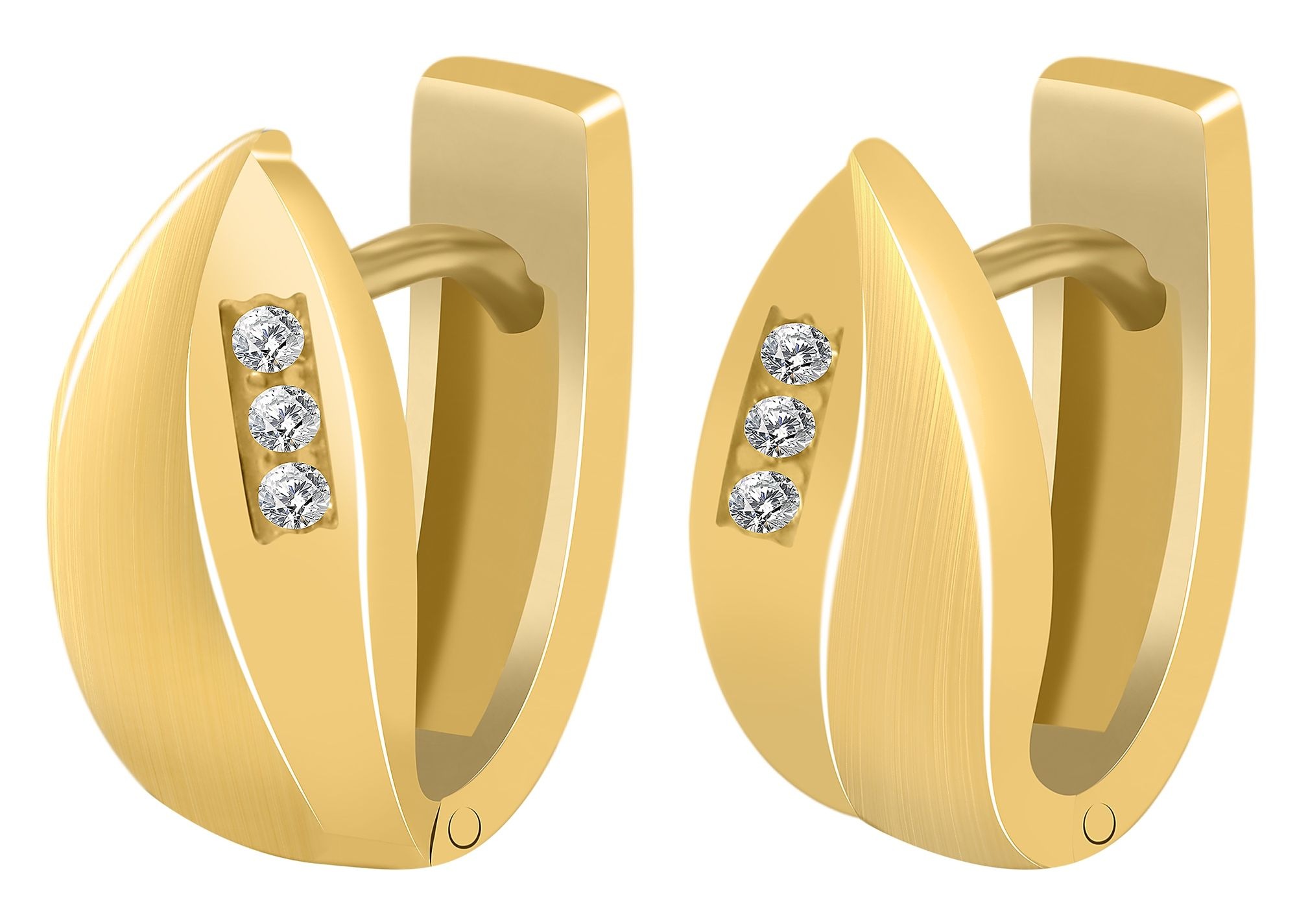 Adelia´s Klappcreolen "Damen Ohrringe – Klappcreole aus 925 Silber" Eine sc günstig online kaufen