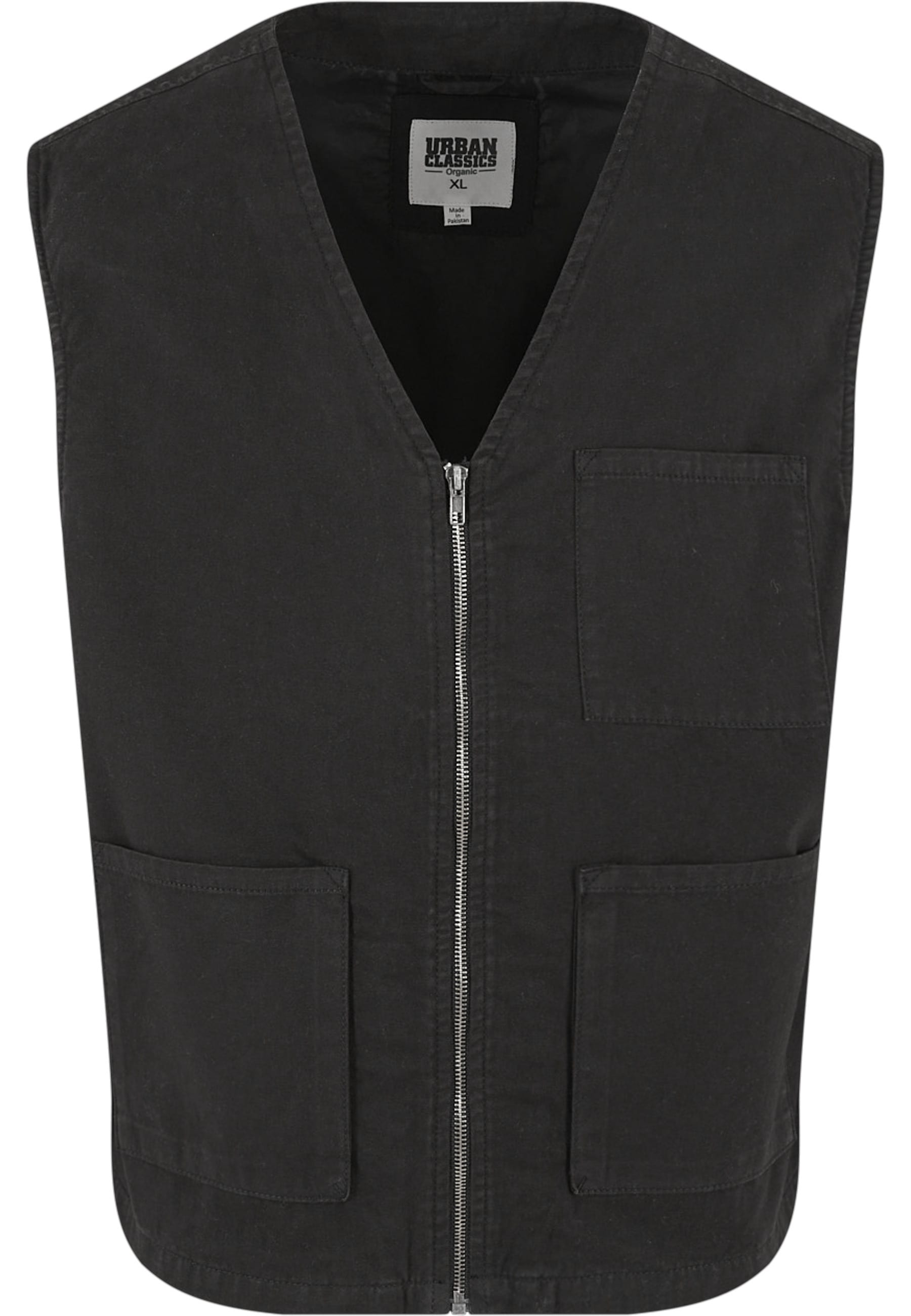 URBAN CLASSICS Steppweste "Urban Classics Herren Organic Cotton Vest" 1 Stk günstig online kaufen