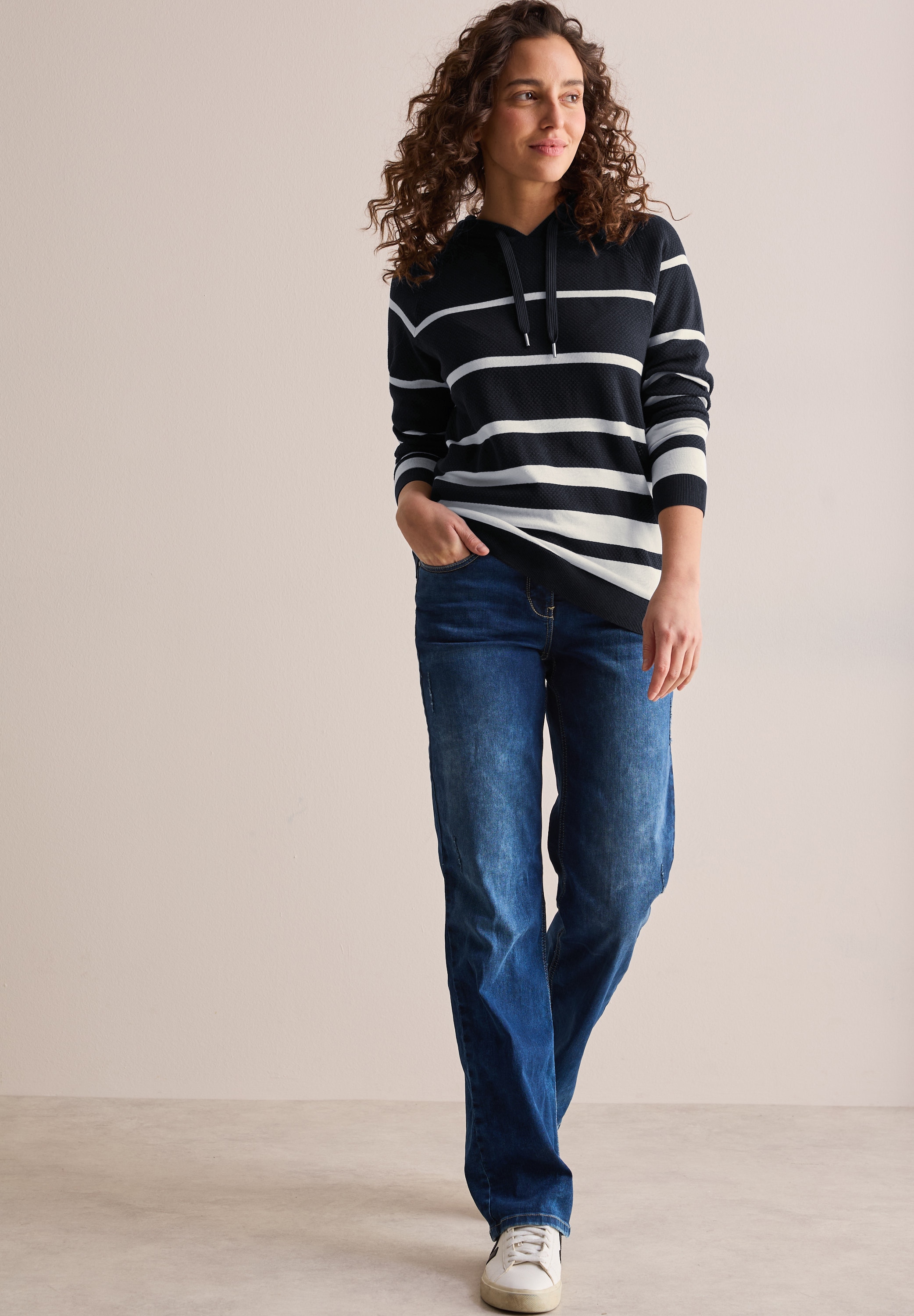 Cecil Strickpullover, Feinstrick