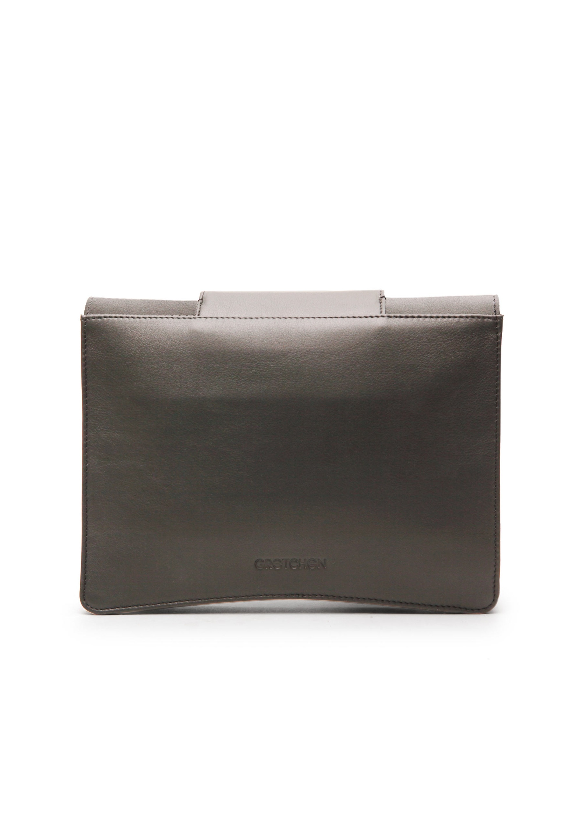 Thumbnail - GRETCHEN Schultertasche "Oyster Clutch Three" aus italienischem Kalbsleder