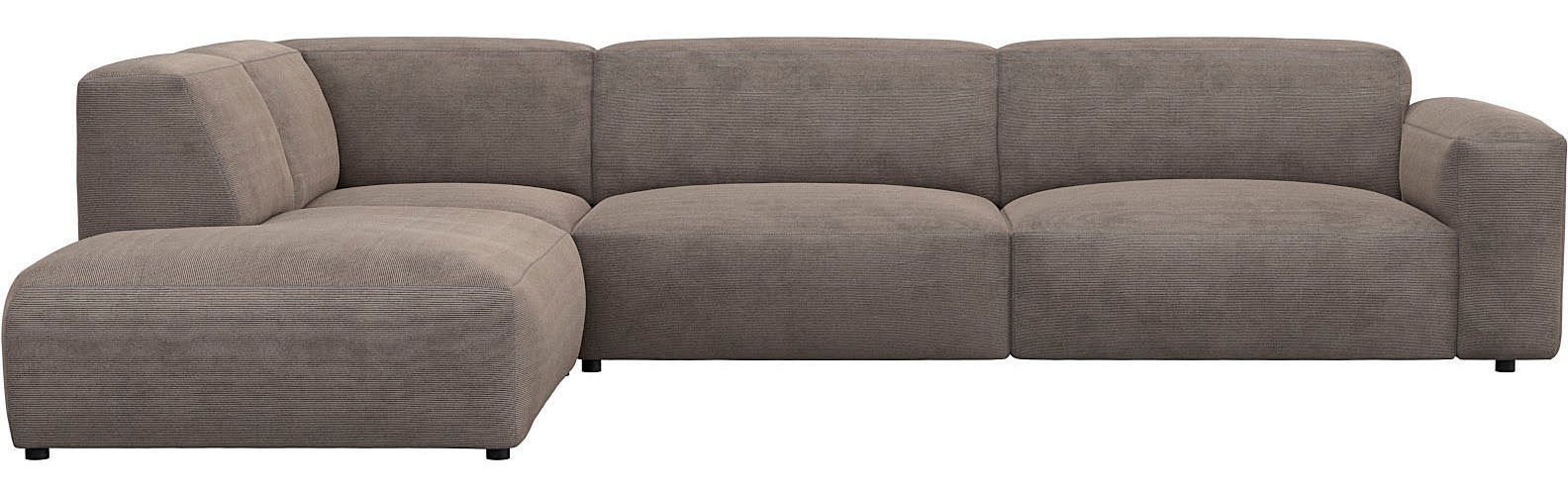 FLEXLUX Ecksofa "Lucera, super bequem durch hochwertigen Sitzaufbau mit Kal günstig online kaufen