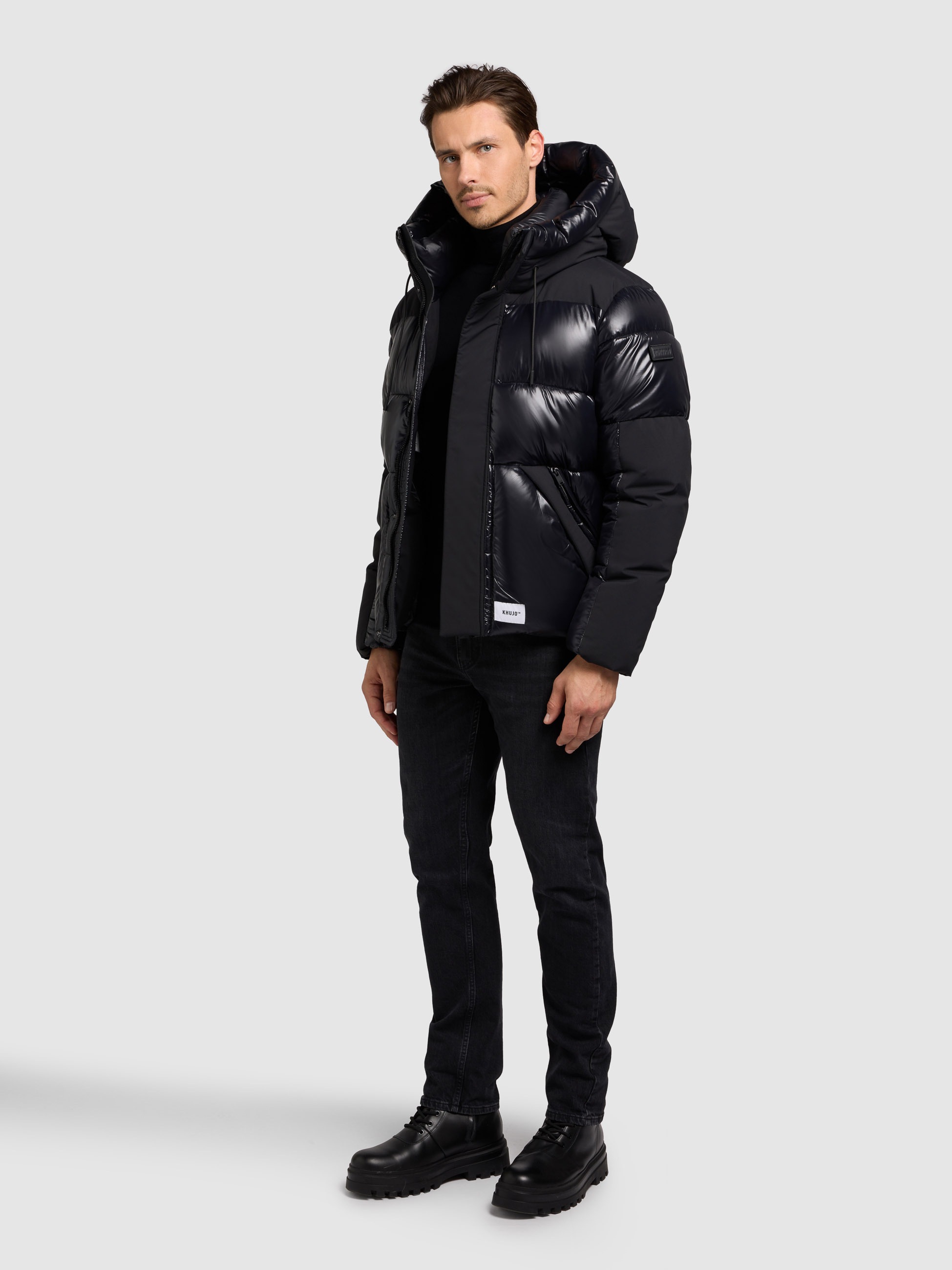KHUJO ALST Quilted Jacket Black M 2