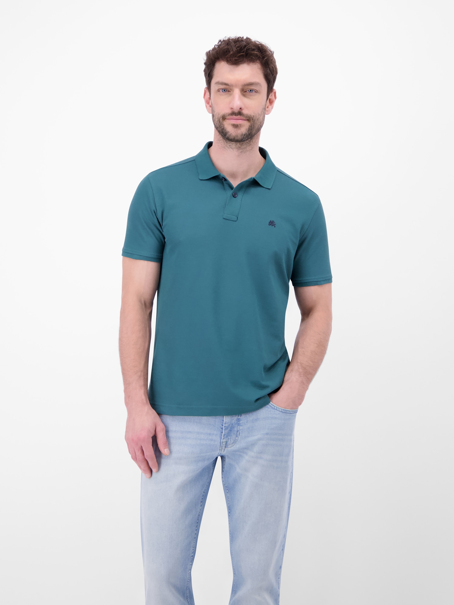 LERROS 1100000002199 "Poloshirt Herren COOL & DRY atmungsaktiv Piqué" Trocknet schnell, angenehm kühl, pflegeleicht, kurzarm, einfarbig