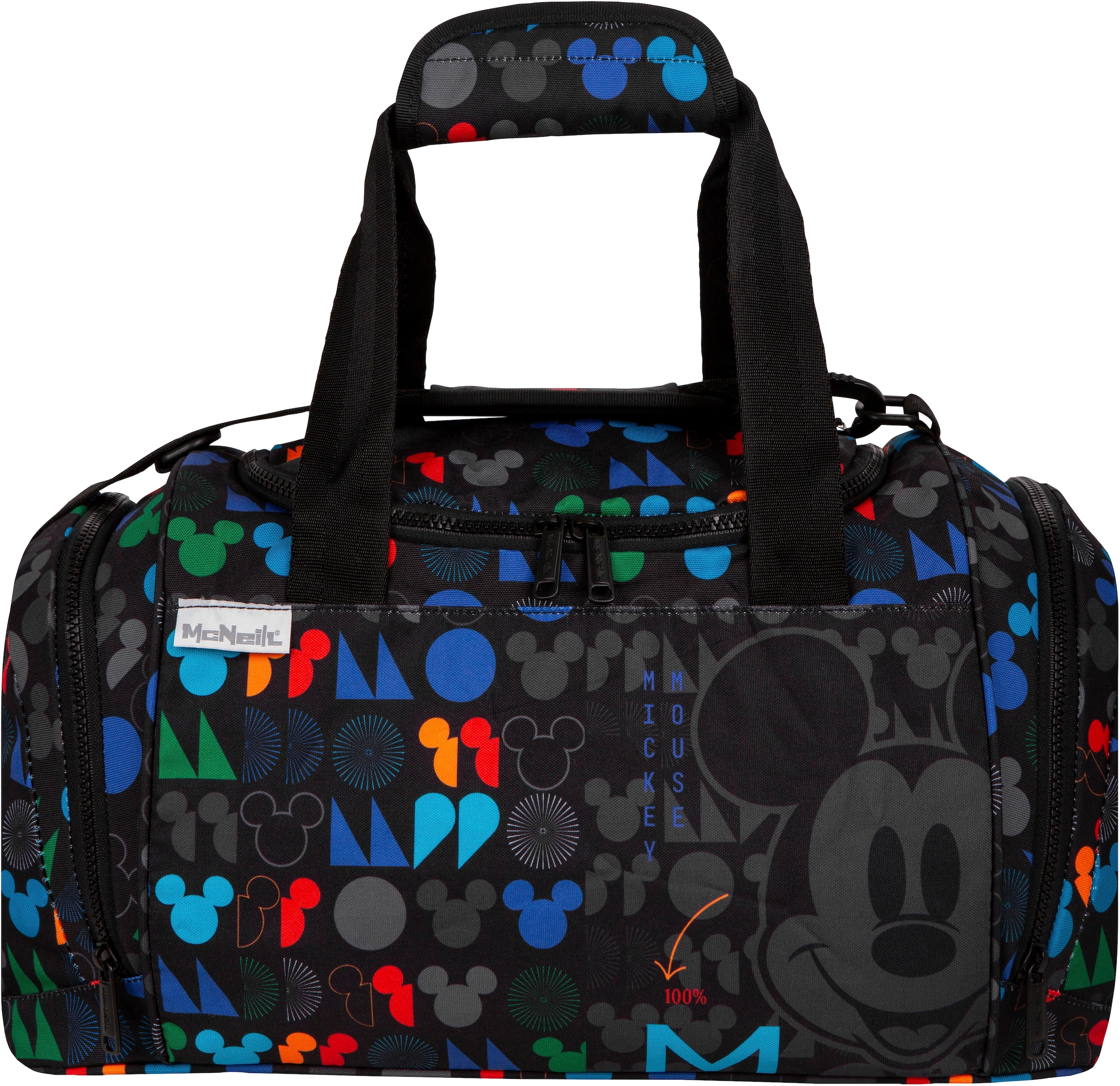 McNeill Sporttasche "Disney, Mickey Mouse", für Schule, Sport und Freizeit