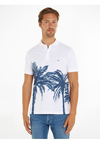 Poloshirt »PALM PLACEMENT PRINT REG POLO«