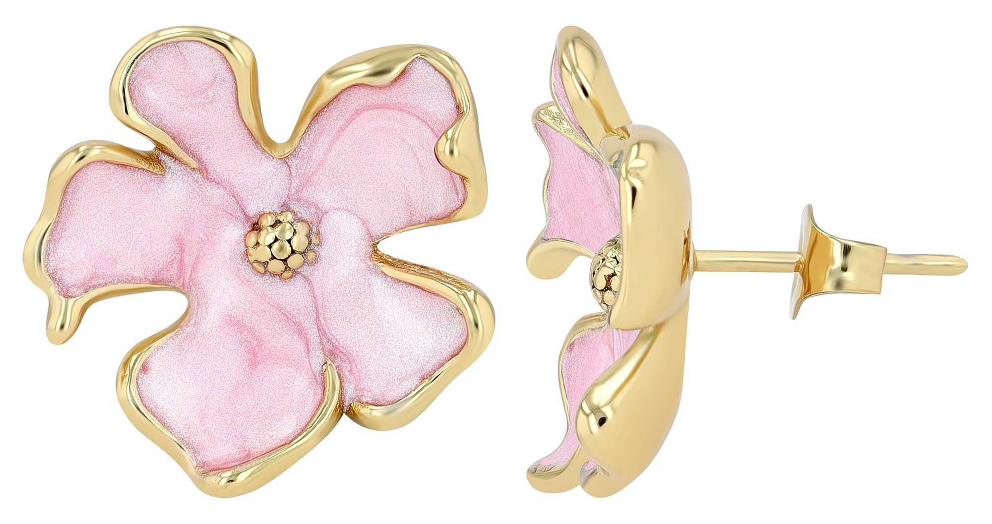 Adelia´s Paar Ohrhänger "Damen Ohrringe – Ohrstecker aus Edelstahl mit Emai günstig online kaufen