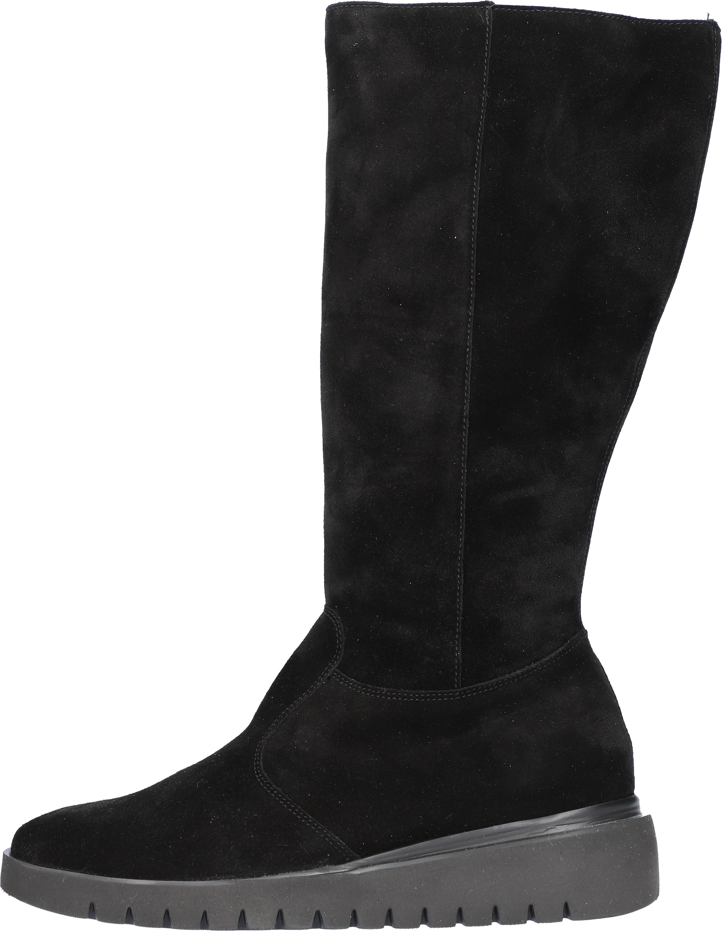 Waldläufer Winterstiefel »H-FLORENZ«, Langschaftstiefel, Reißverschlussstiefel, mit Stretcheinsatz