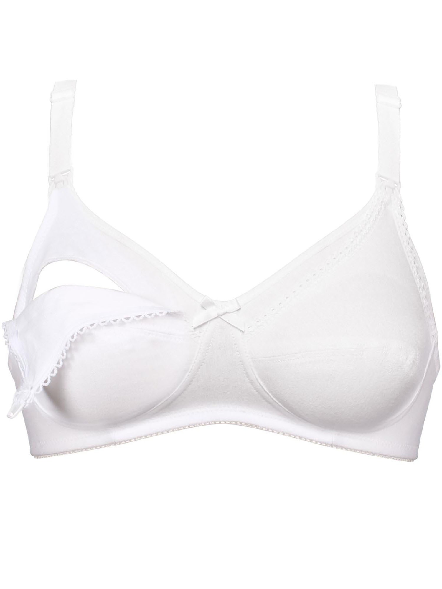 Still-BH SUSA "Still BH Topsy", Damen, Gr. 95, Cup B, weiß, Stoff, Obermaterial: 98% Baumwolle CO. 2% Elasthan EL., BHs Still-BH