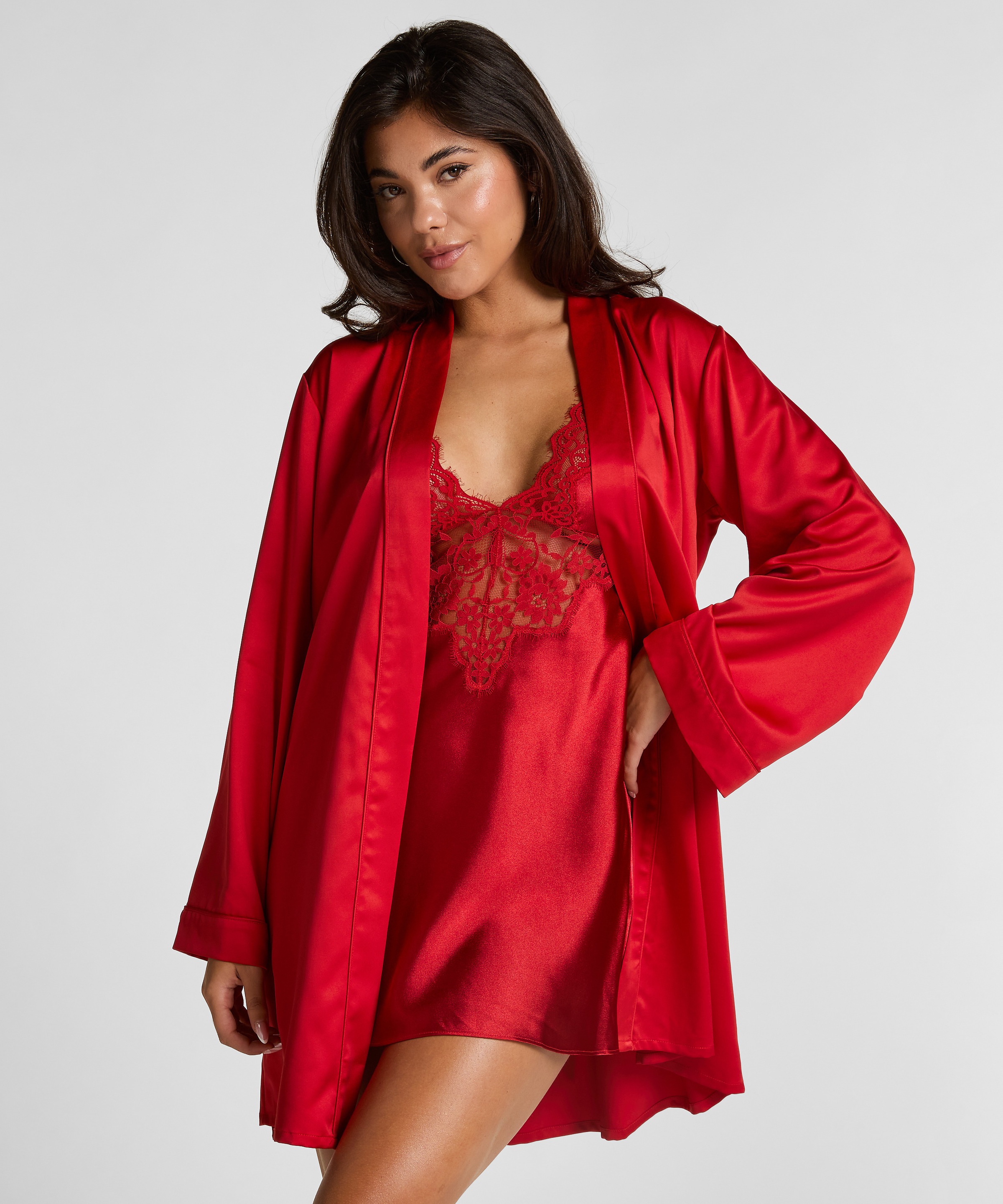 Hunkemöller Bademantel »Kimono Satin«