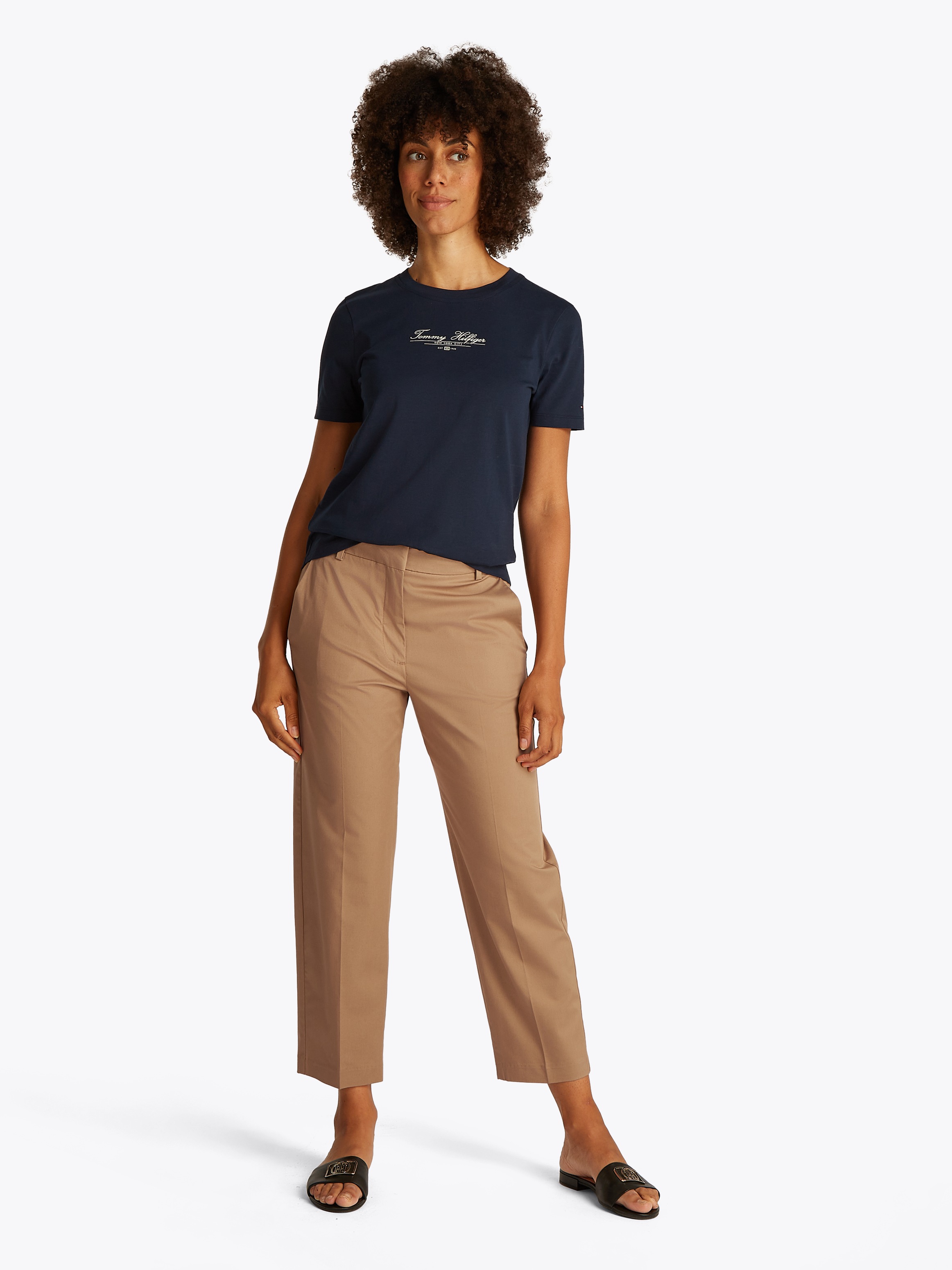 Thumbnail - Tommy Hilfiger Chinohose mit Bügelfalten