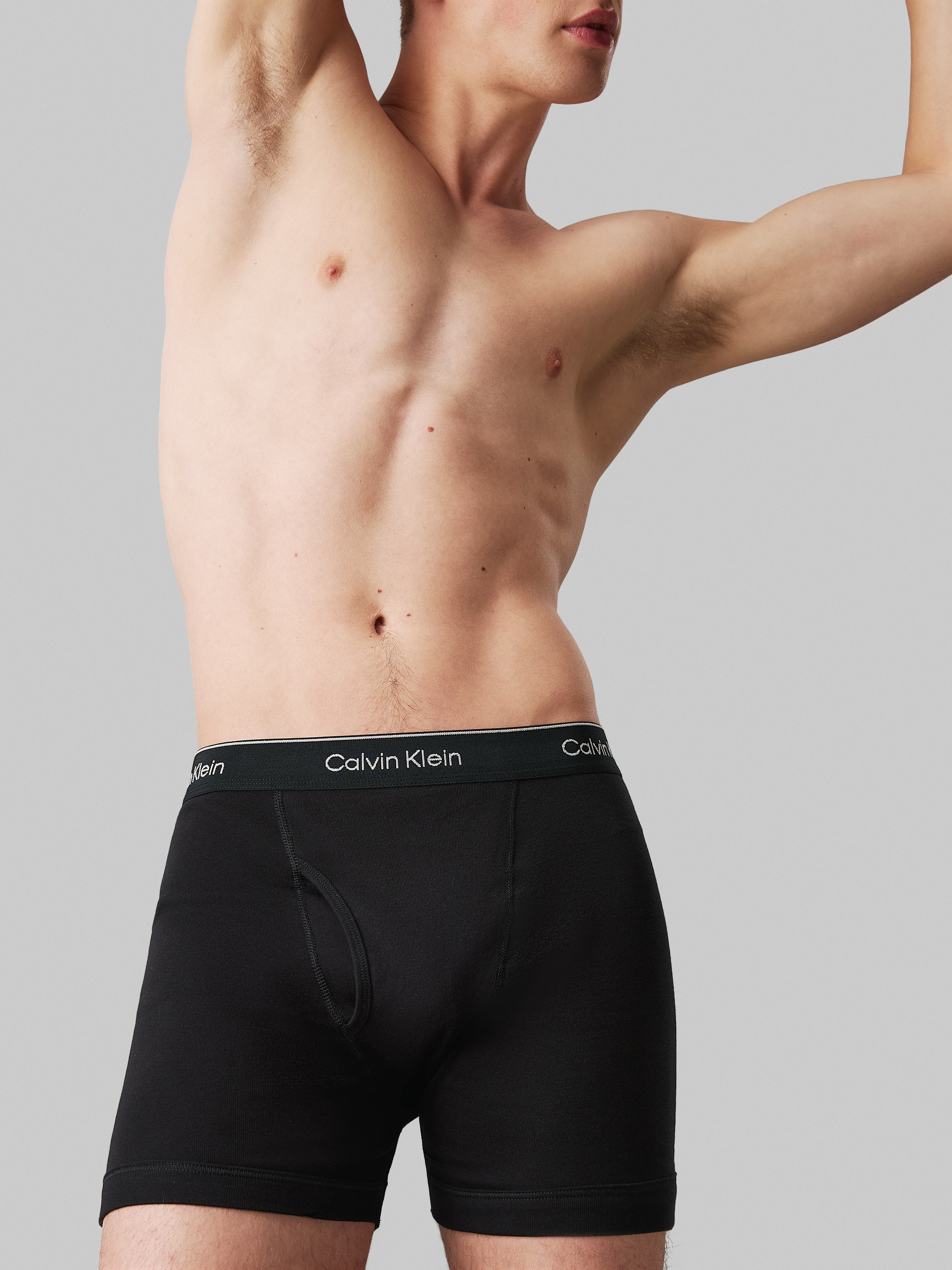 Calvin Klein Underwear Boxer "BOXER BRIEF 3PK", 3er-Packer Packung, mit Log günstig online kaufen