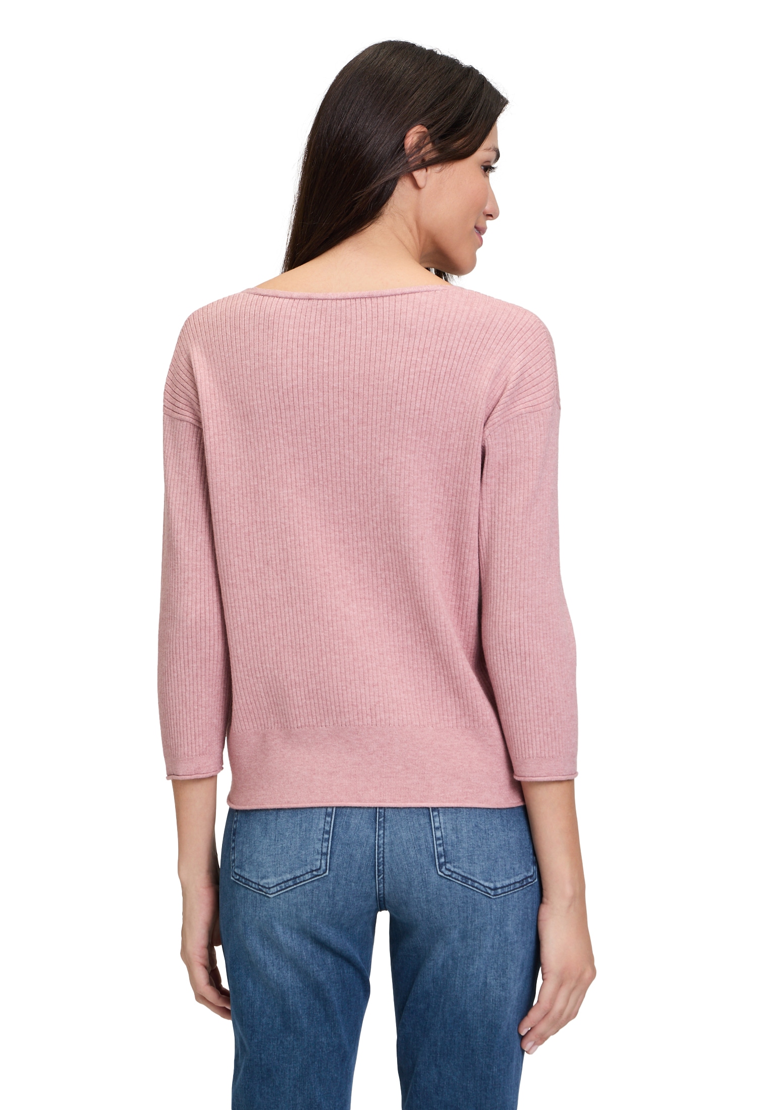 Betty Barclay Strickpullover »Betty Barclay Feinstrickpullover mit V-Ausschnitt«, (1 tlg.), Struktur