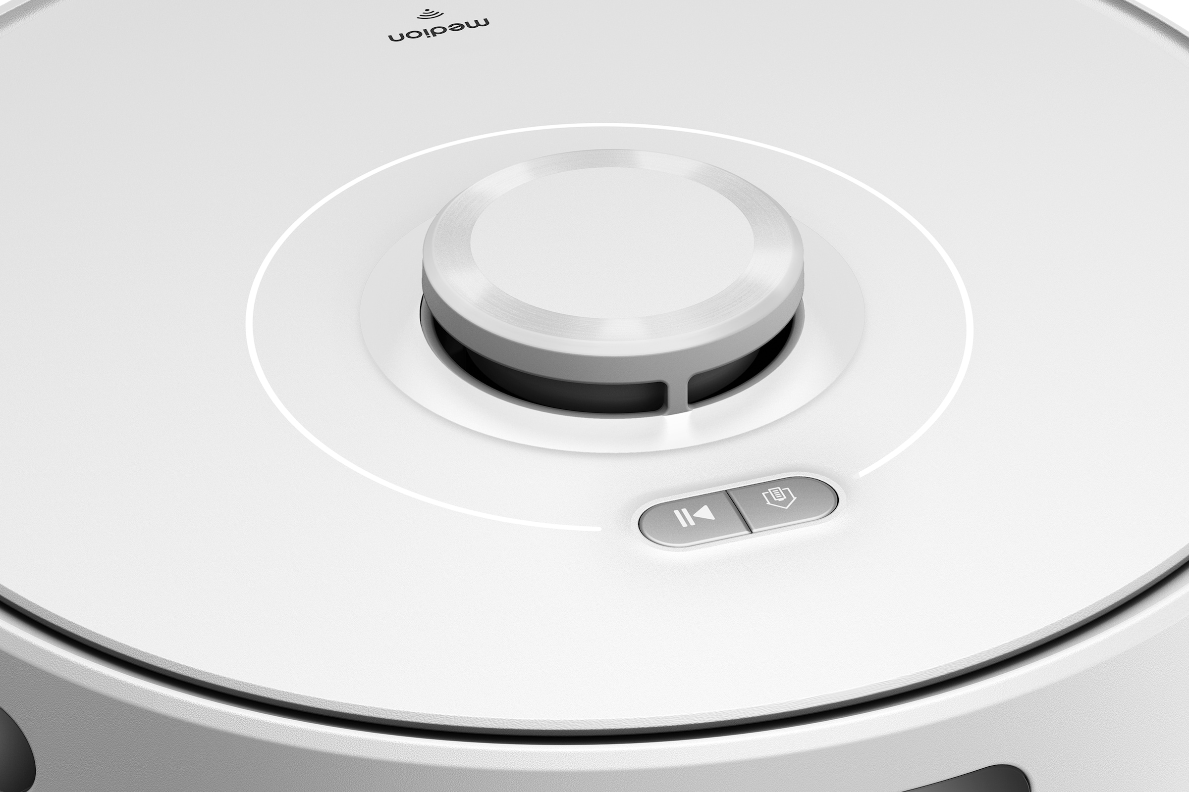Medion® Saugroboter »X10 SW, mit Lasernavigation und Wischfunktion«, 2.700Pa Saugkraft, 2in1 Roboterstaubsauger, präzise Kartenerstellung