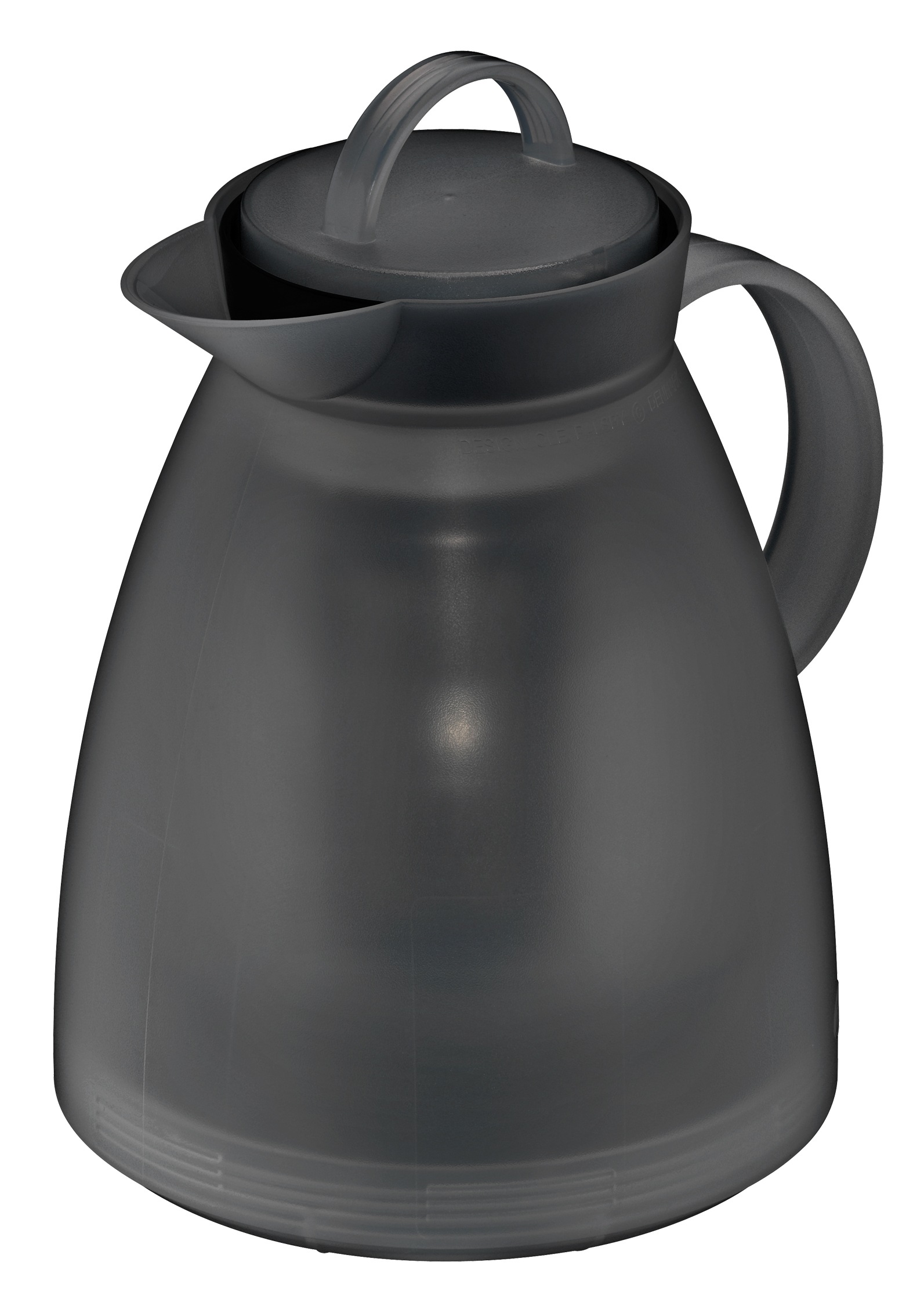 Alfi Isolierkanne »DAN TEA, mit Hartglaseinsatz«, 1,00 l, (1 St.), 3h heiß & 6 kalt, locker aufliegendes Scharnier-Deckelsystem