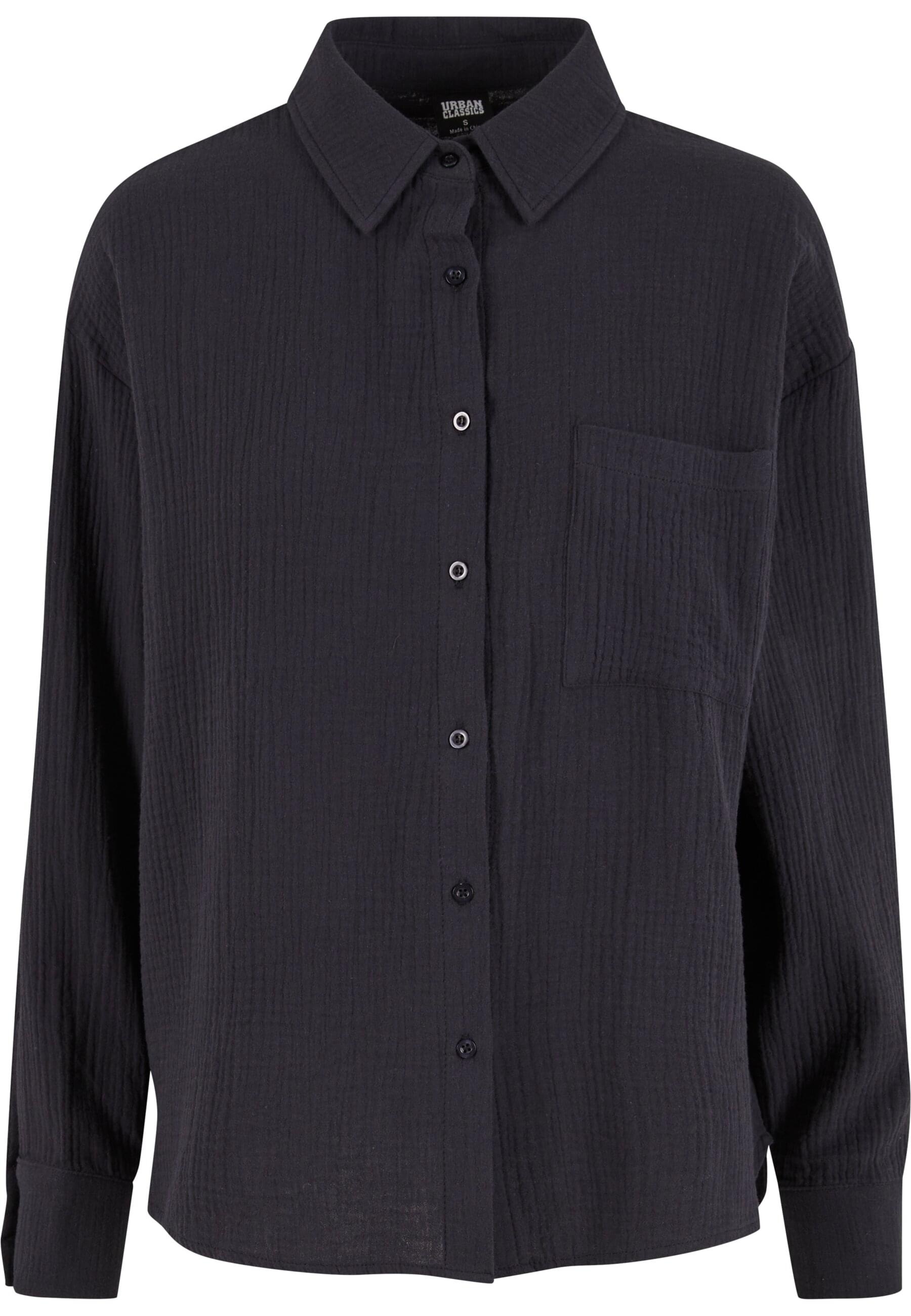 URBAN CLASSICS Klassische Bluse "Urban Classics Ladies Oversized Musselin B günstig online kaufen