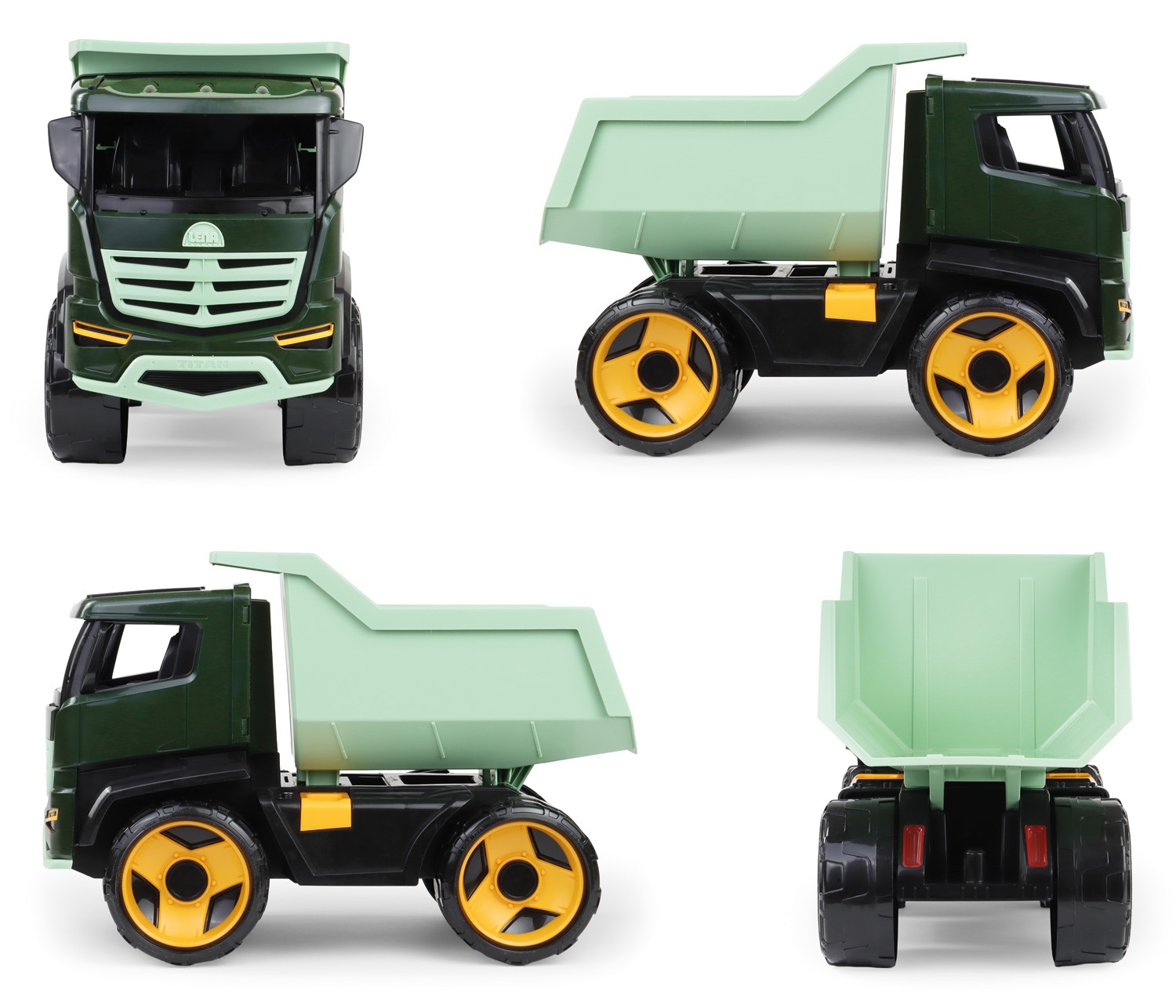 Lena® Spielzeug-Kipper »Giga Trucks Muldenkipper Titan Grün« Made in Europe