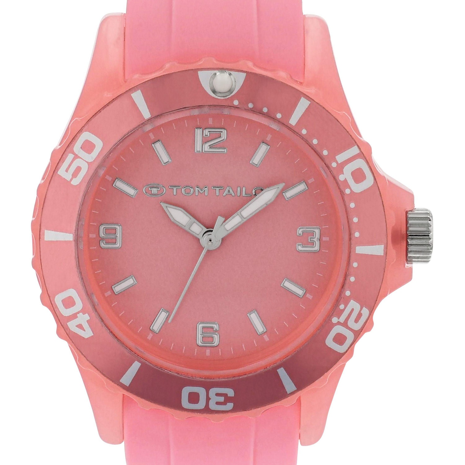 TOM TAILOR Quarzuhr Armbanduhr, Silikonarmband, Kinderuhr, Mädchen, analog