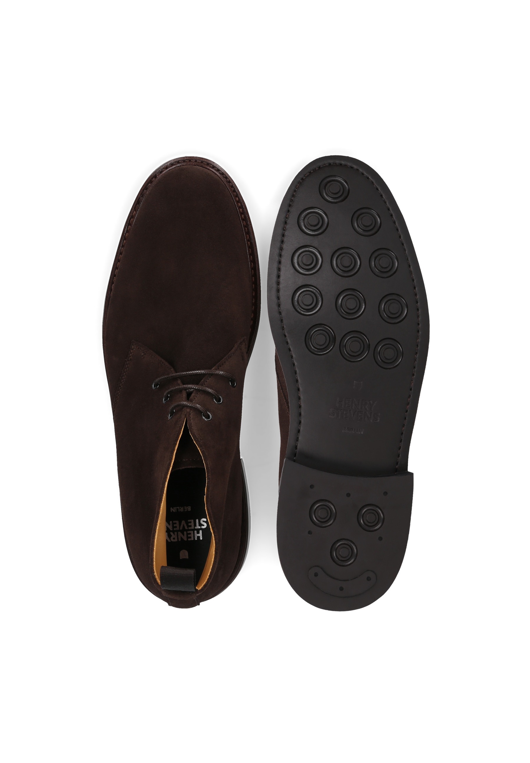 Henry Stevens Schnürboots »Winston GB«  Herren Halbschuh Schnürboot handgefertigt, Lederschuh