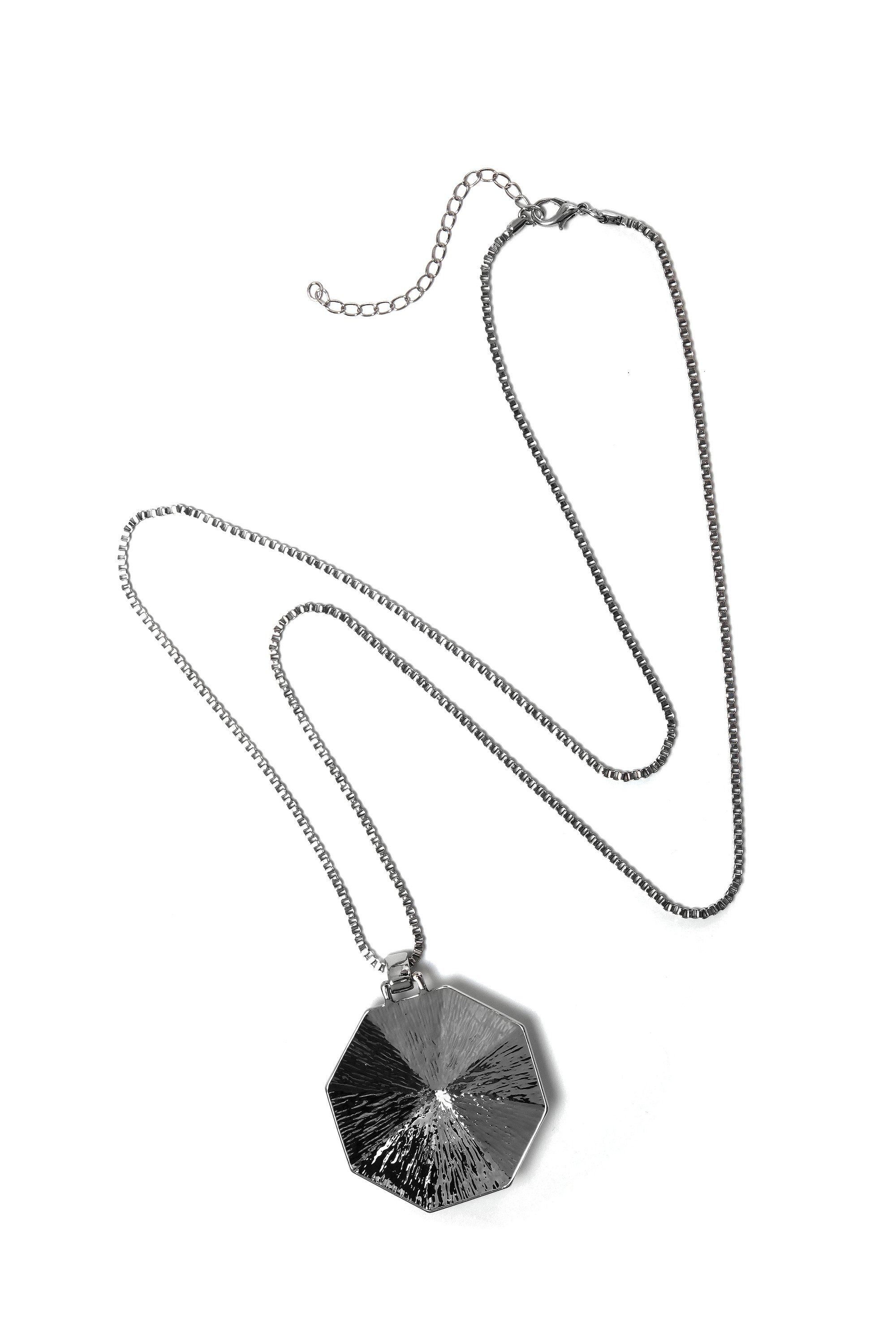 COLLEZIONE ALESSANDRO Lange Kette "Ramona", mit geometrischem Anhänger