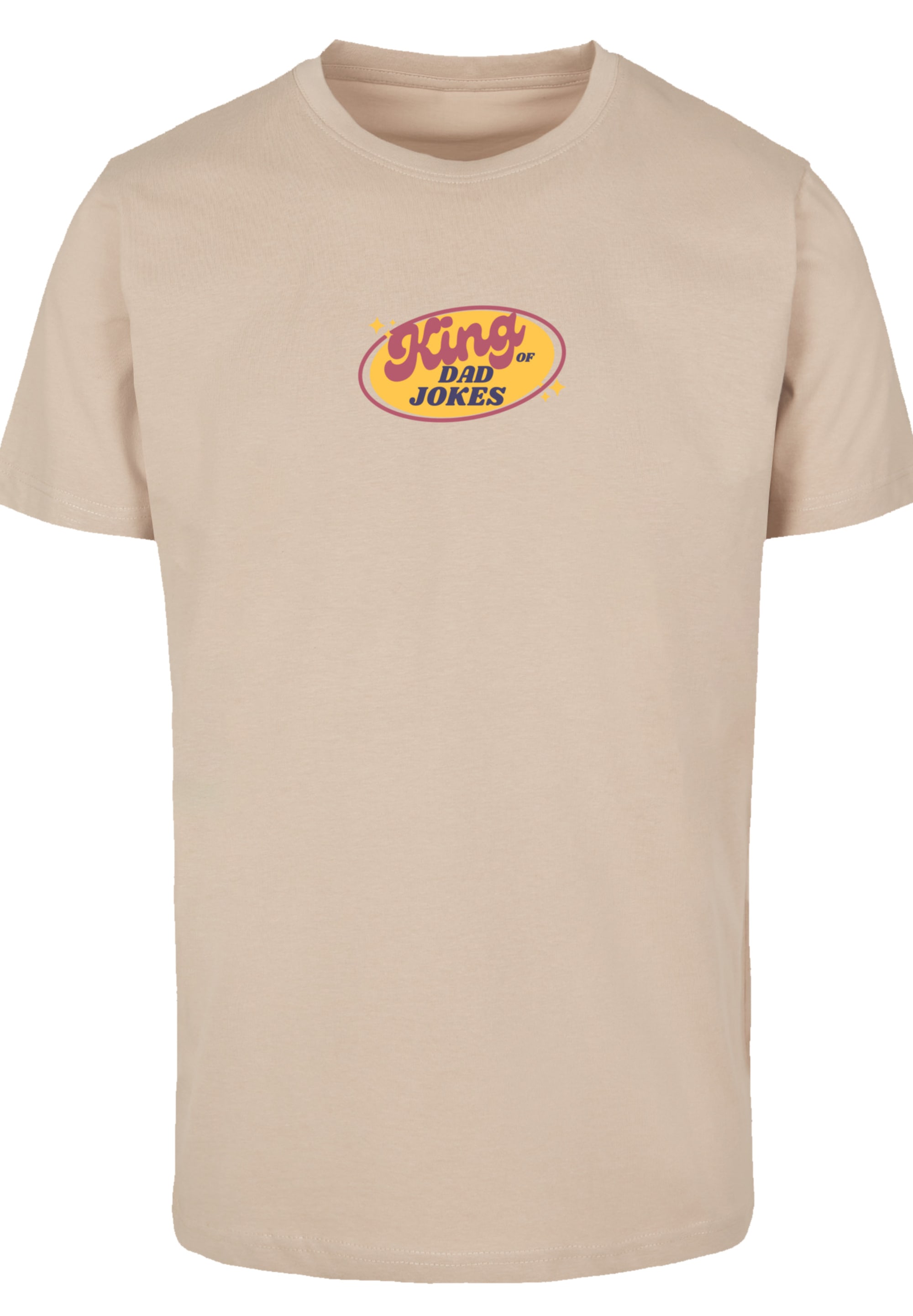 F4NT4STIC T-Shirt »King of Dad Jokes Witziges Vatertagsmotiv« Premium Qualität