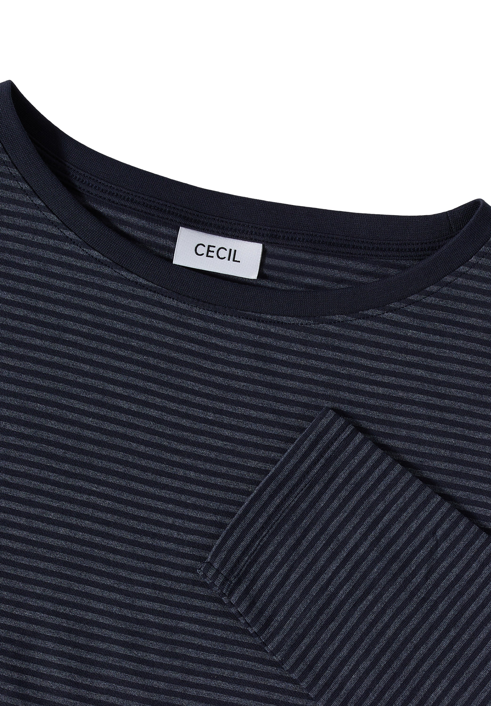 Cecil Langarmshirt, im soften Baumwoll-Mix