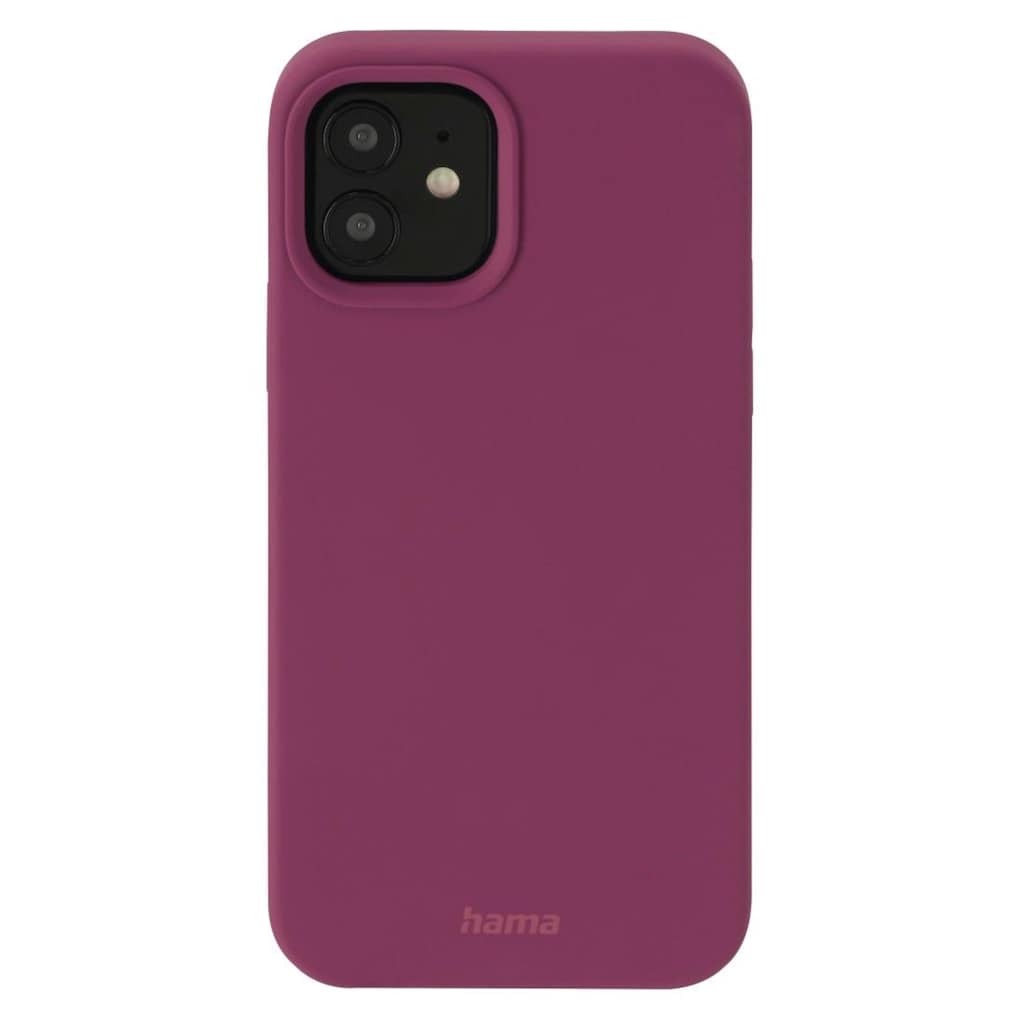 Hama Smartphone-Hülle »Handy Cover für iPhone 12/12 Pro f. Apple MagSafe Finest Feel Pro«