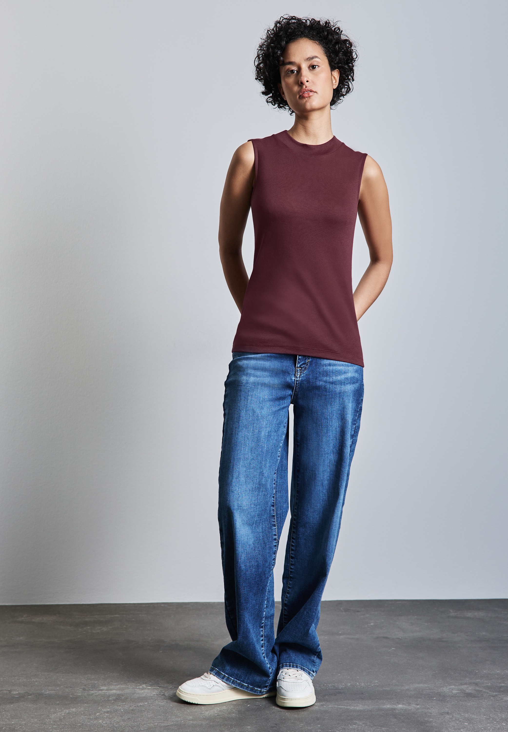 STREET ONE T-Shirt, im soften Baumwoll-Mix