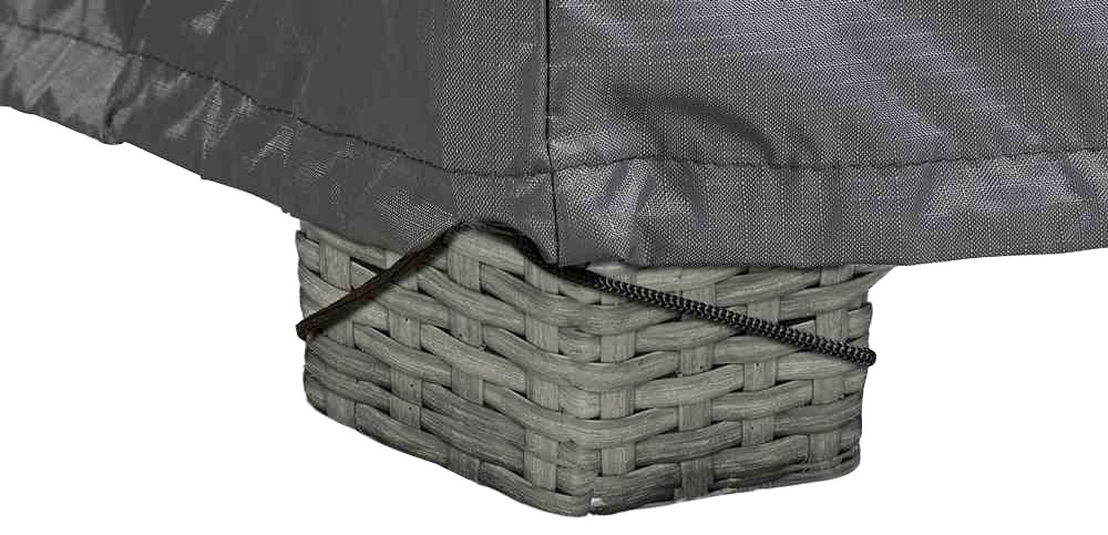 Aerocovers Gartenmöbel-Schutzhülle »Loungeh. 235x235x100xH70«, Loungehülle 235x235x100xH70 cm