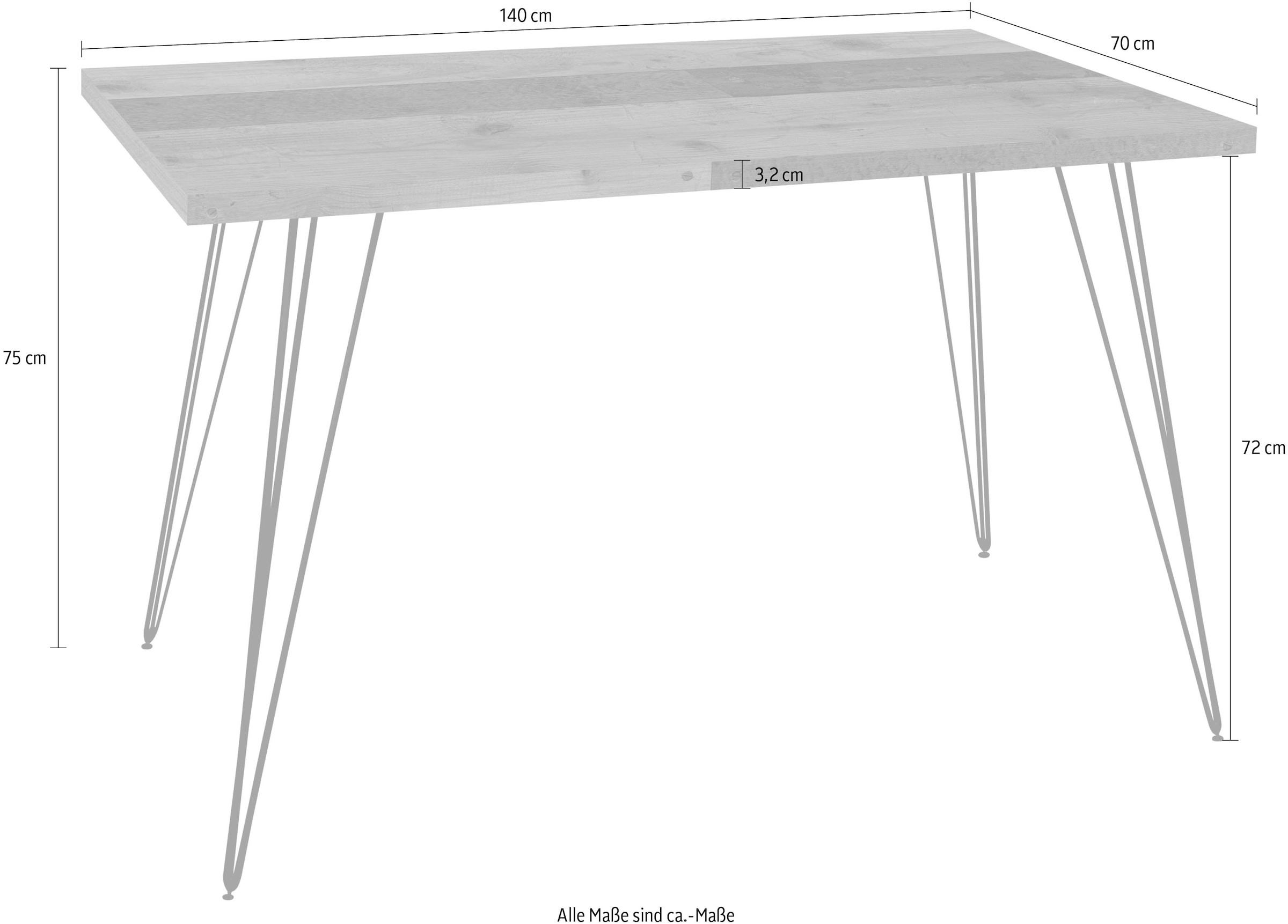 Mäusbacher Schreibtisch »Big System Office«, Breite 140 cm