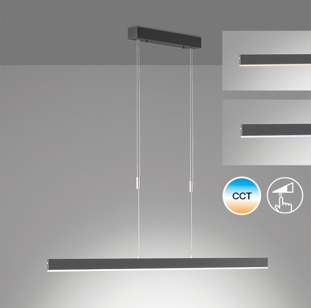 SCHÖNER WOHNEN-Kollektion LED Pendelleuchte »Straight«, 1 flammig, Leuchtmittel LED-Modul | LED fest integriert