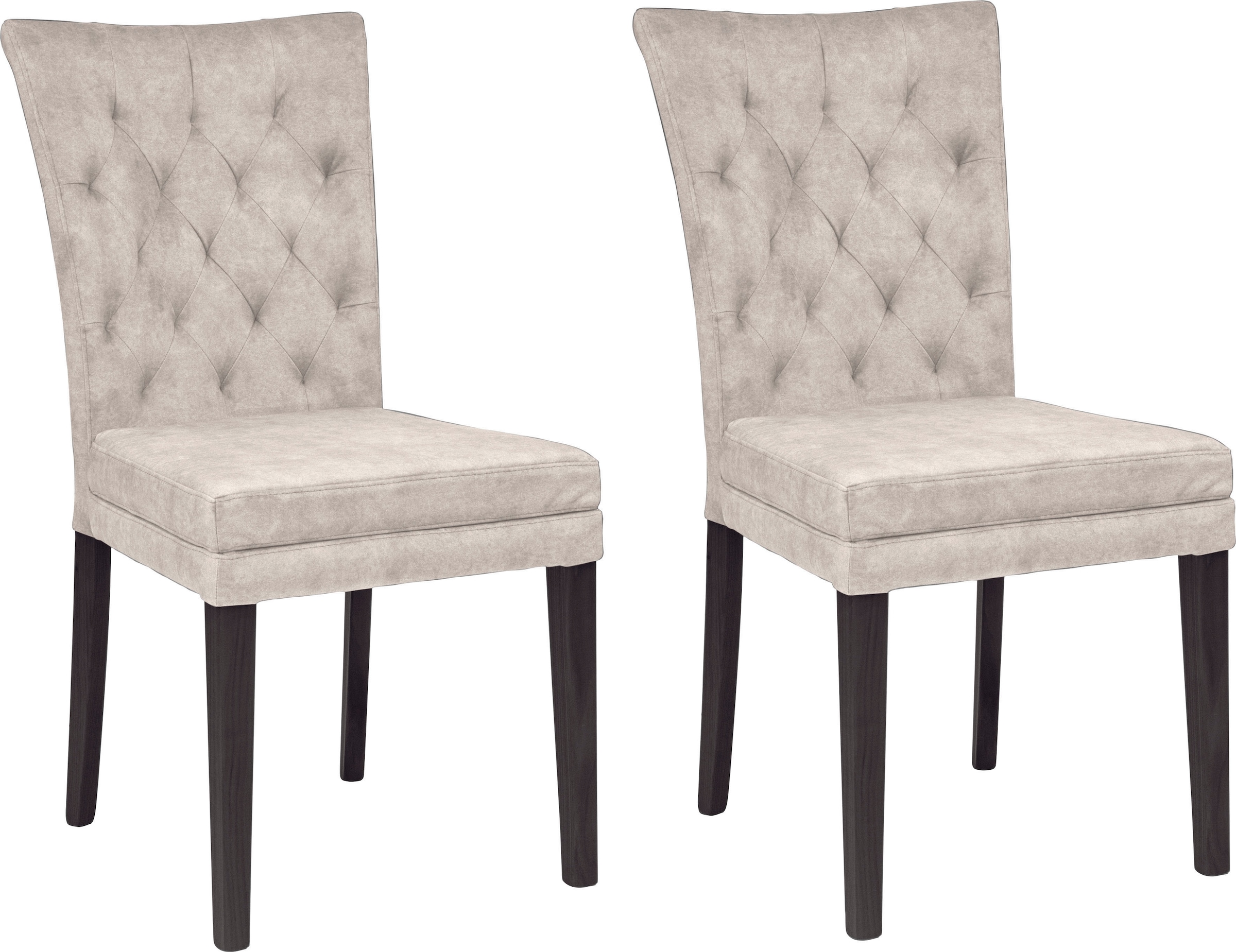 Home affaire "Colorado" (Set) 2 Stk.Beine aus Buche, wengefarben lackiert, Im 2er, 4er oder 6er-Set