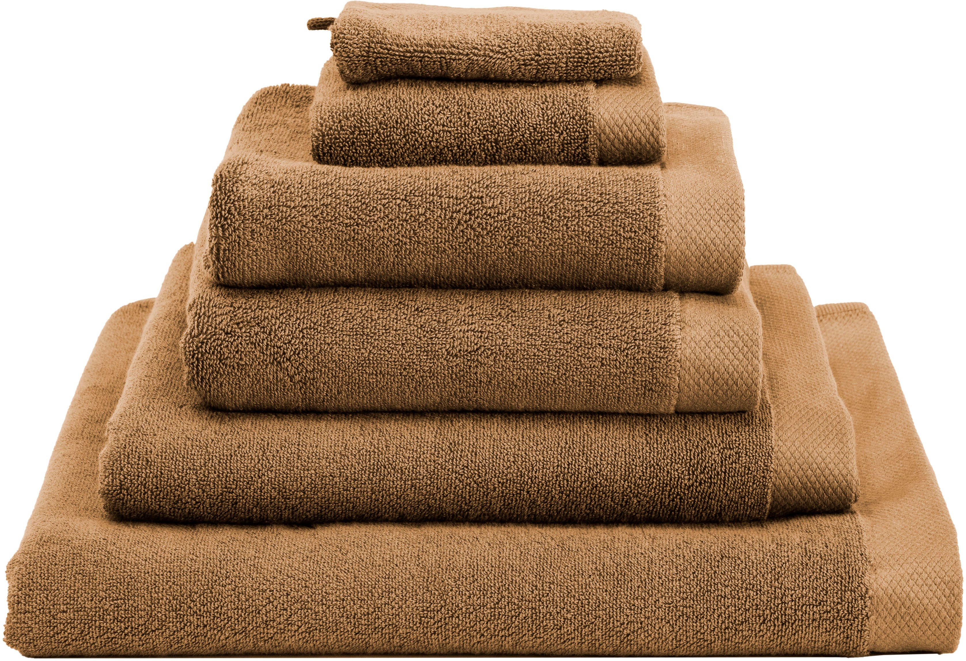 Heckett & Lane Gästehandtücher "Heckettlane Gästentuch Premium" Gästentücherset Aus Hochwertige Baumwolle, 650gr/m²