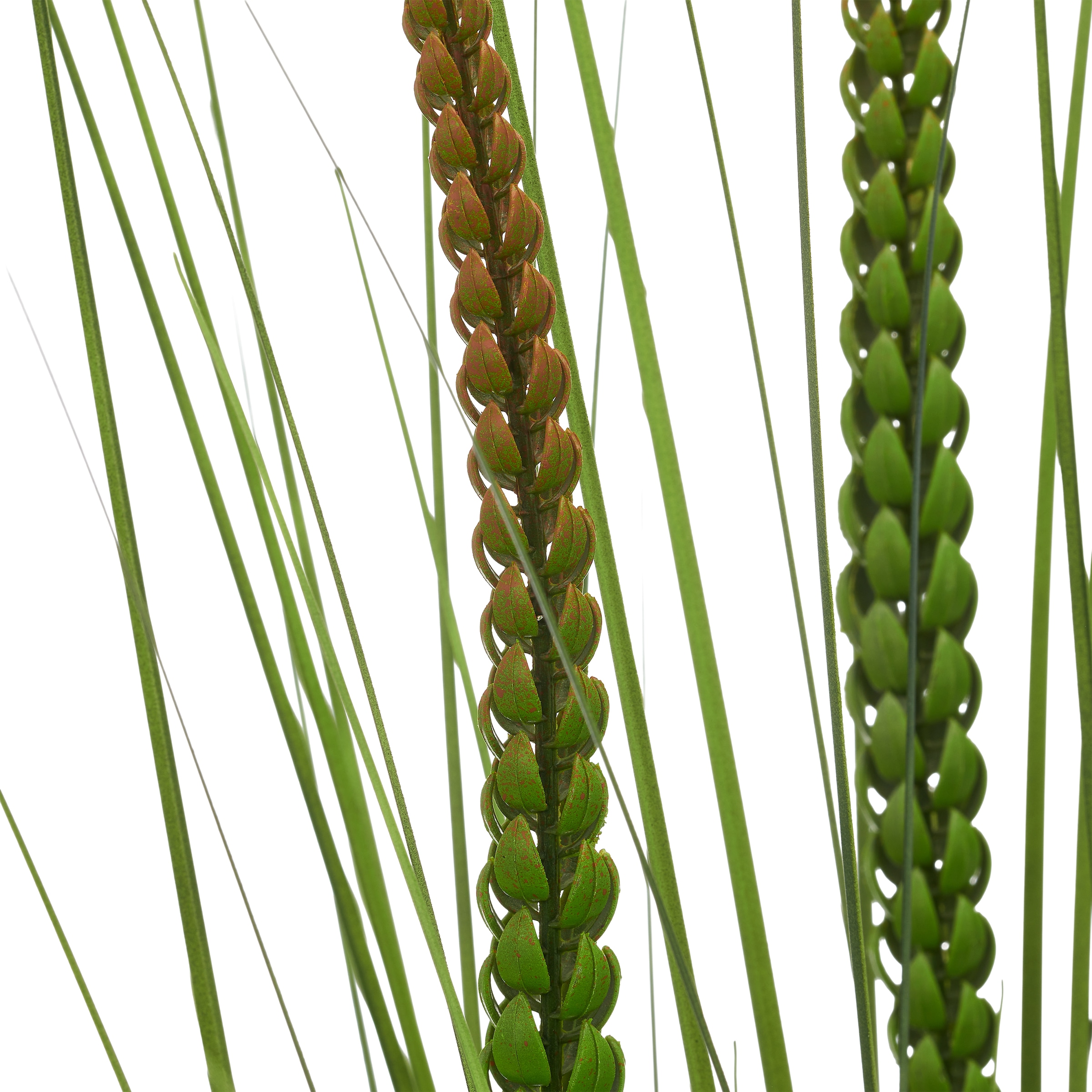 Creativ green Kunstgras »Grasbusch Miscanthus« mit dekorativen Blüten
