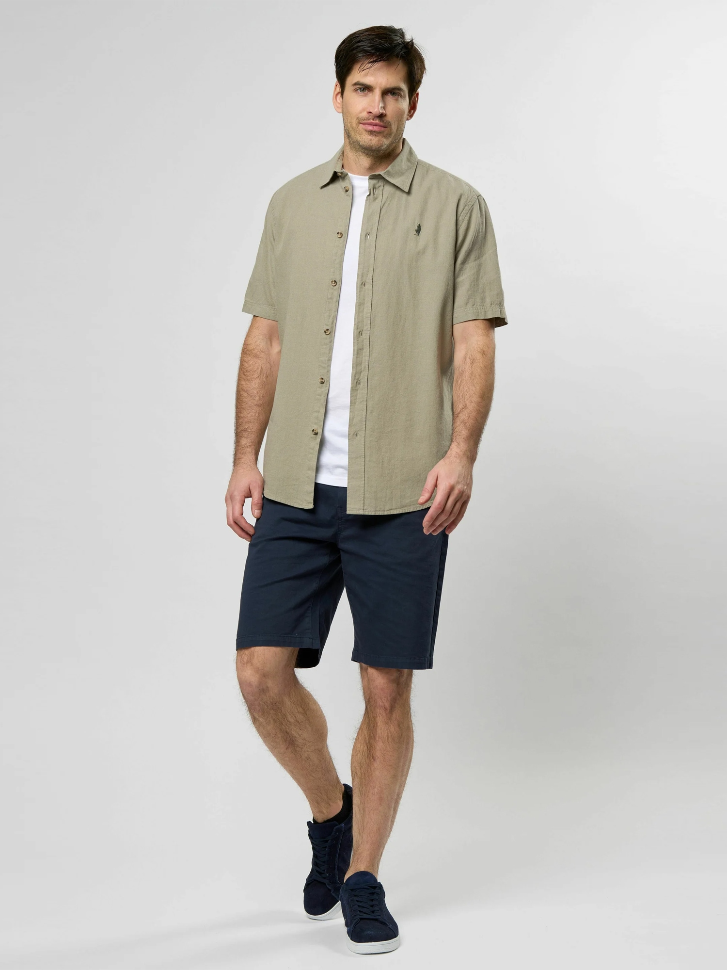 MCS Langarmhemd »MCS shirt MCFort Worth«