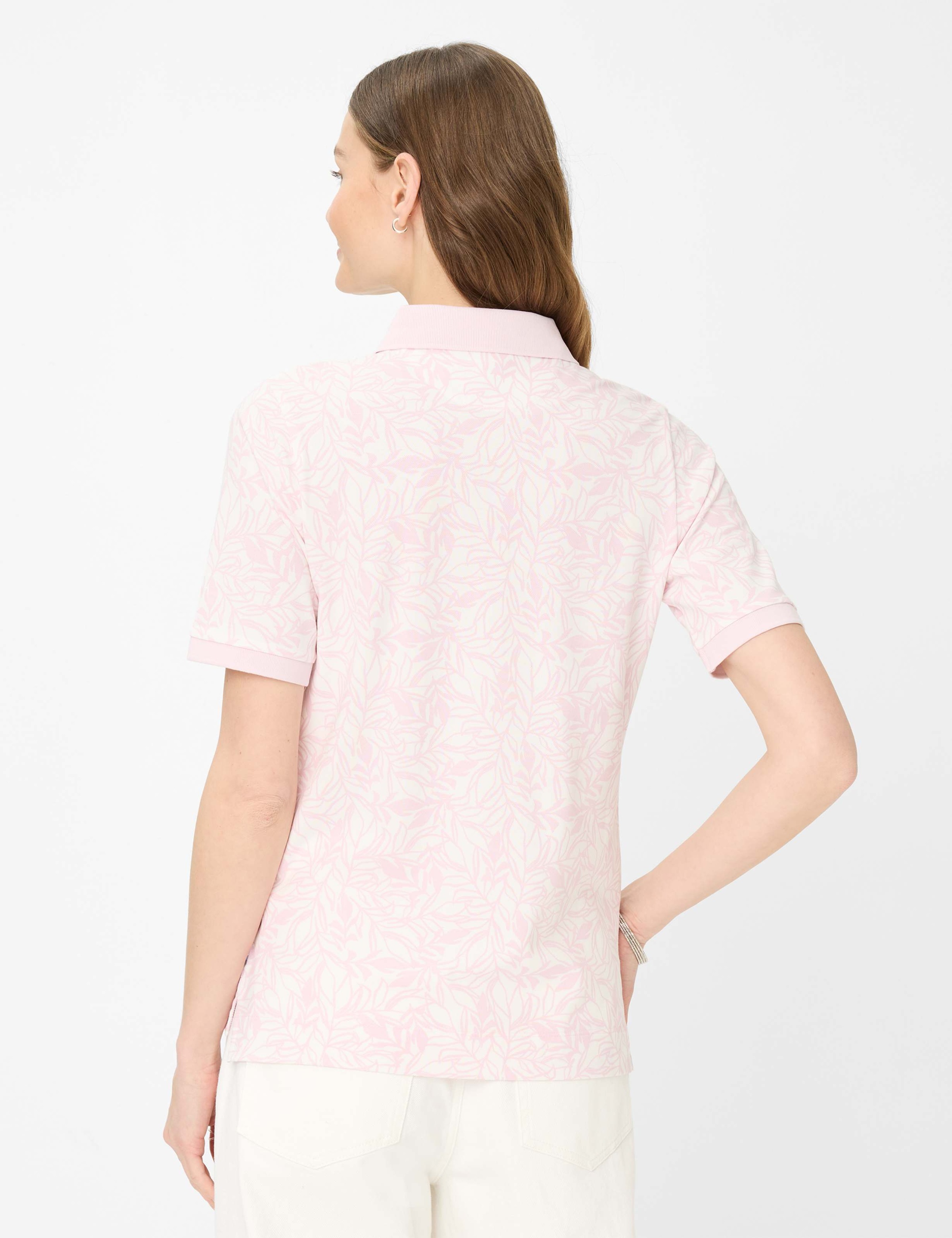 Brax Cleo Poloshirt Dark Dusty Rose 42 6