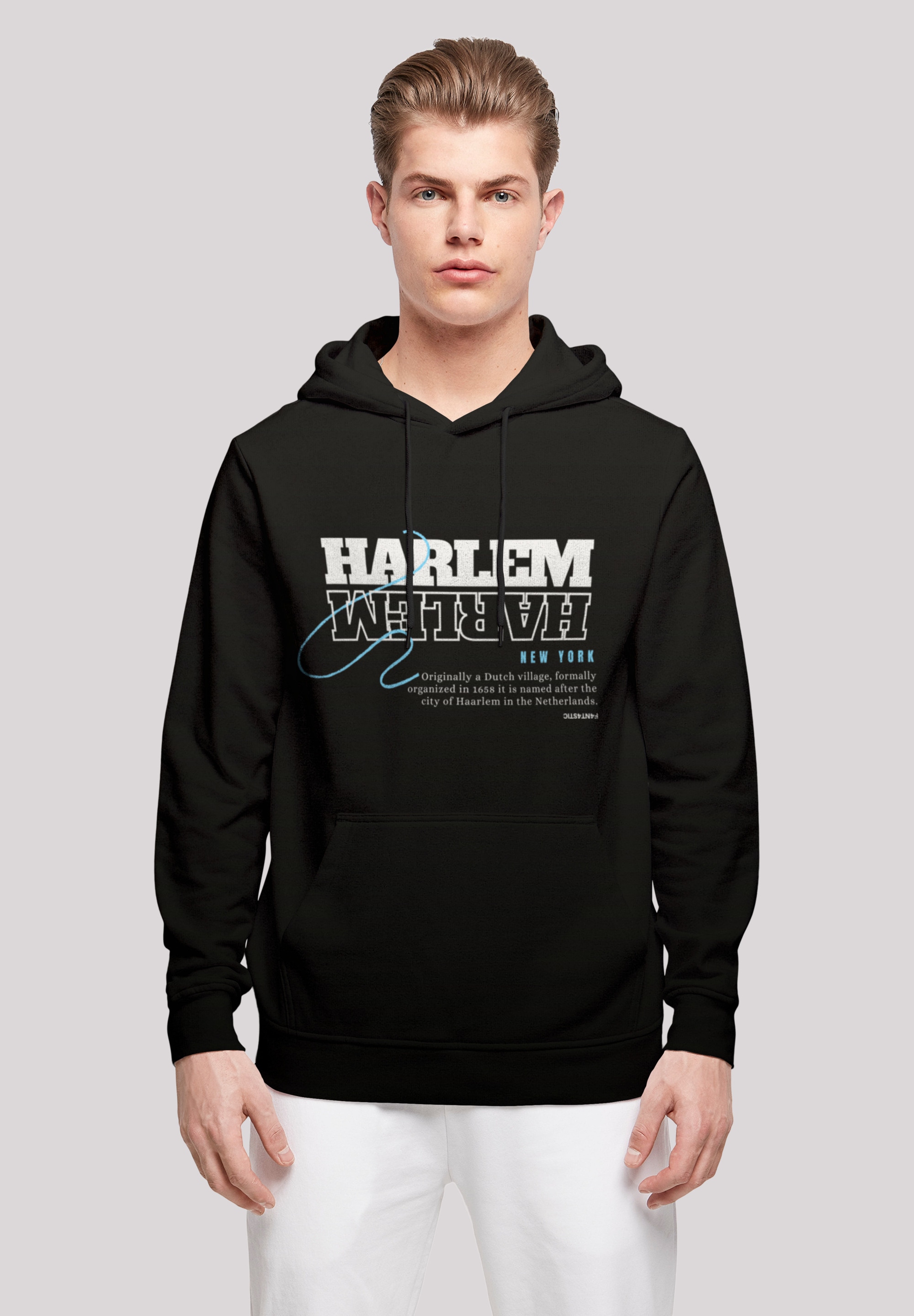 F4NT4STIC Kapuzenpullover "Harlem HOODIE", Print