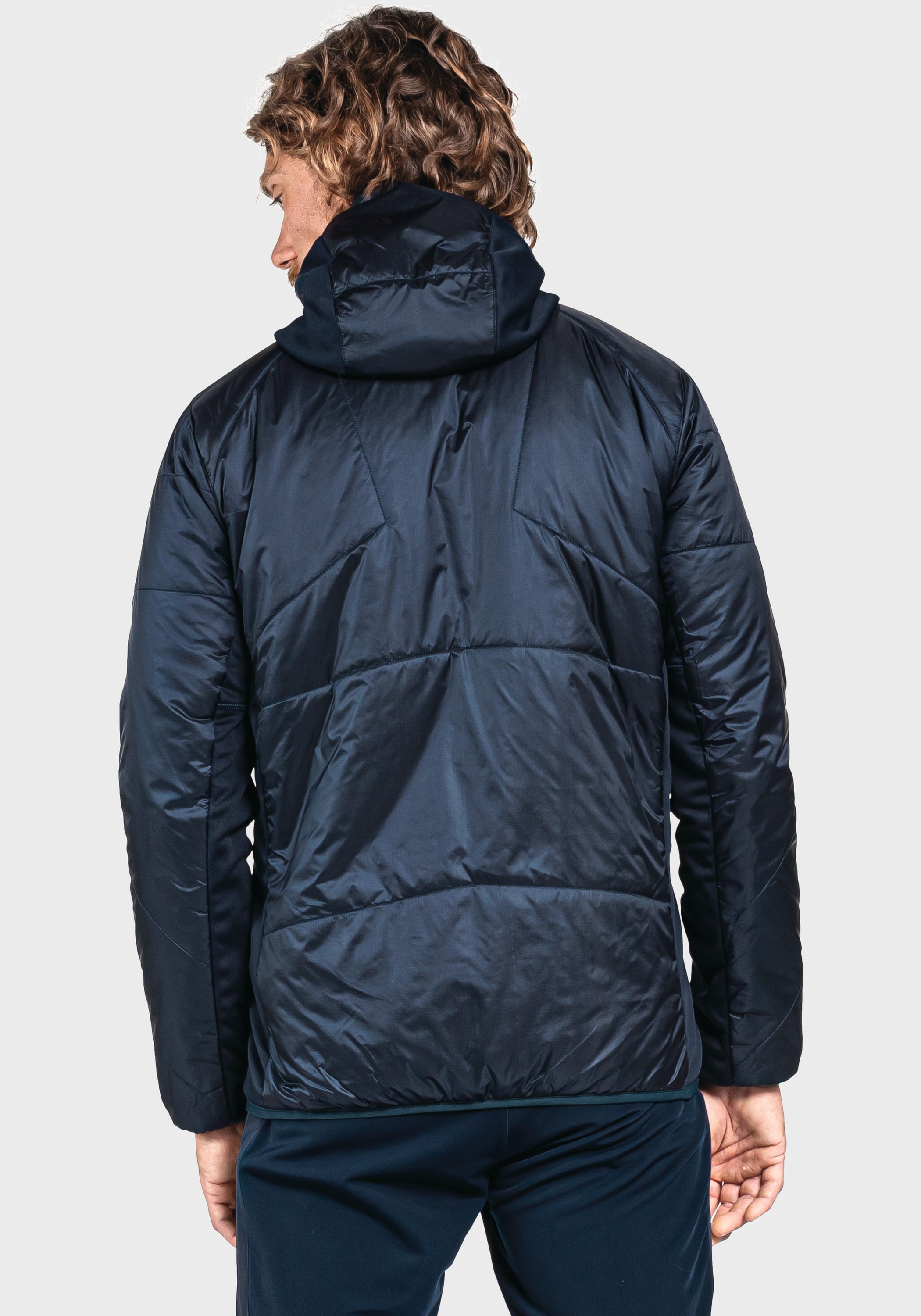 Schöffel Outdoorjacke »Hybrid Jacket Stams M«, mit Kapuze