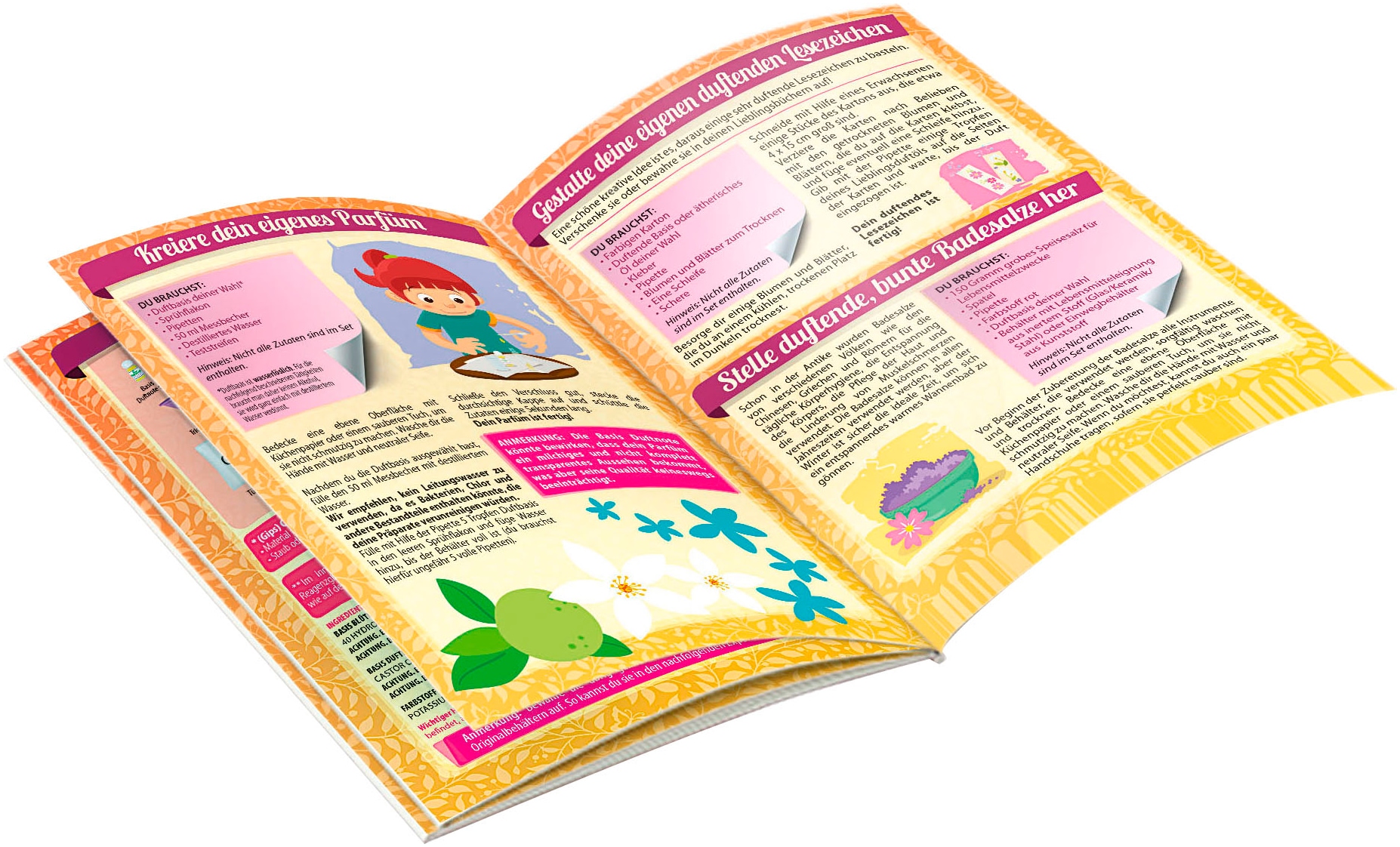 Clementoni® Experimentierkasten »Galileo, Mein Parfümlabor« Made in Europe