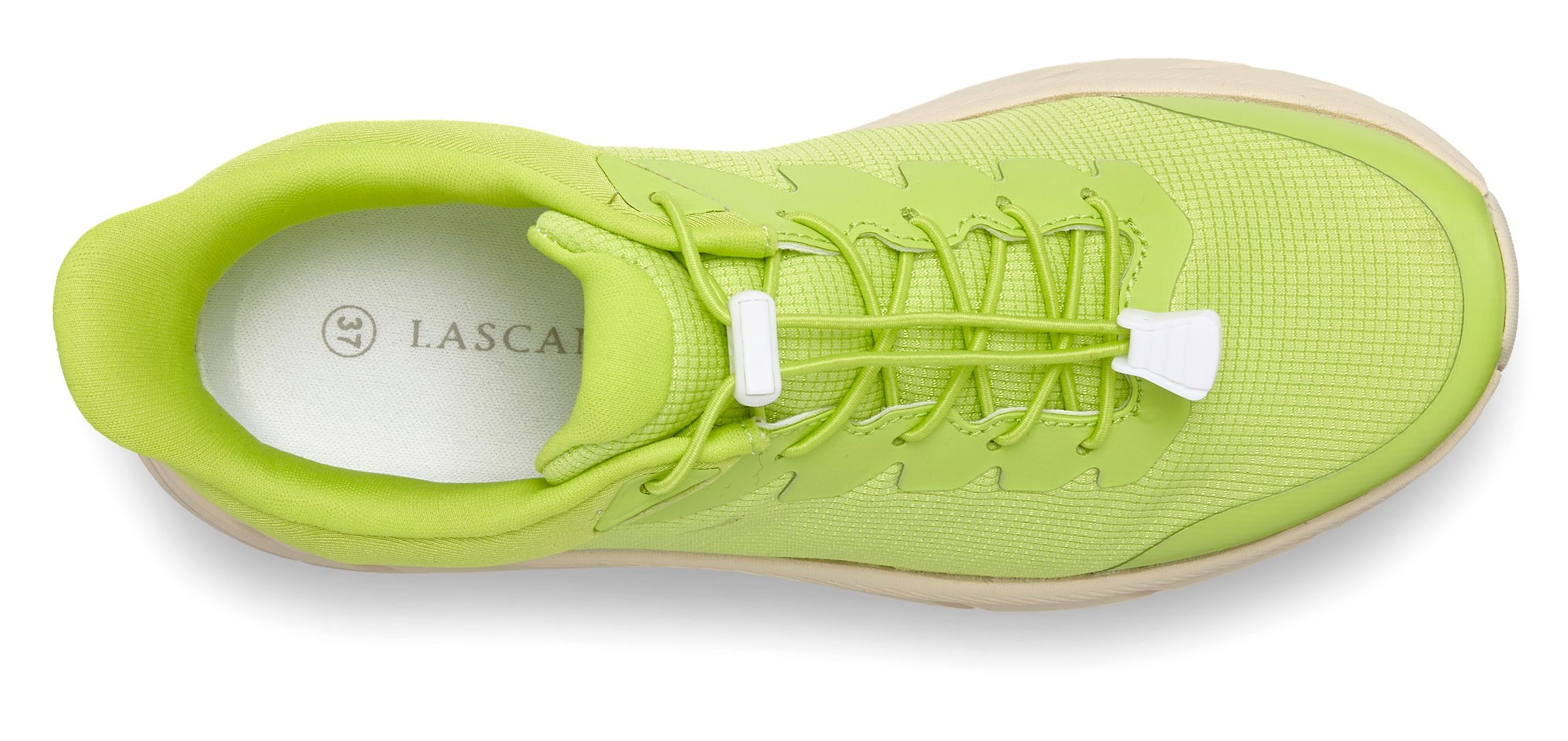 Thumbnail - LASCANA ACTIVE Sneaker "Halbschuh," mit runder Schuhspitze, mit elastischen Schnürsenkeln VEGAN